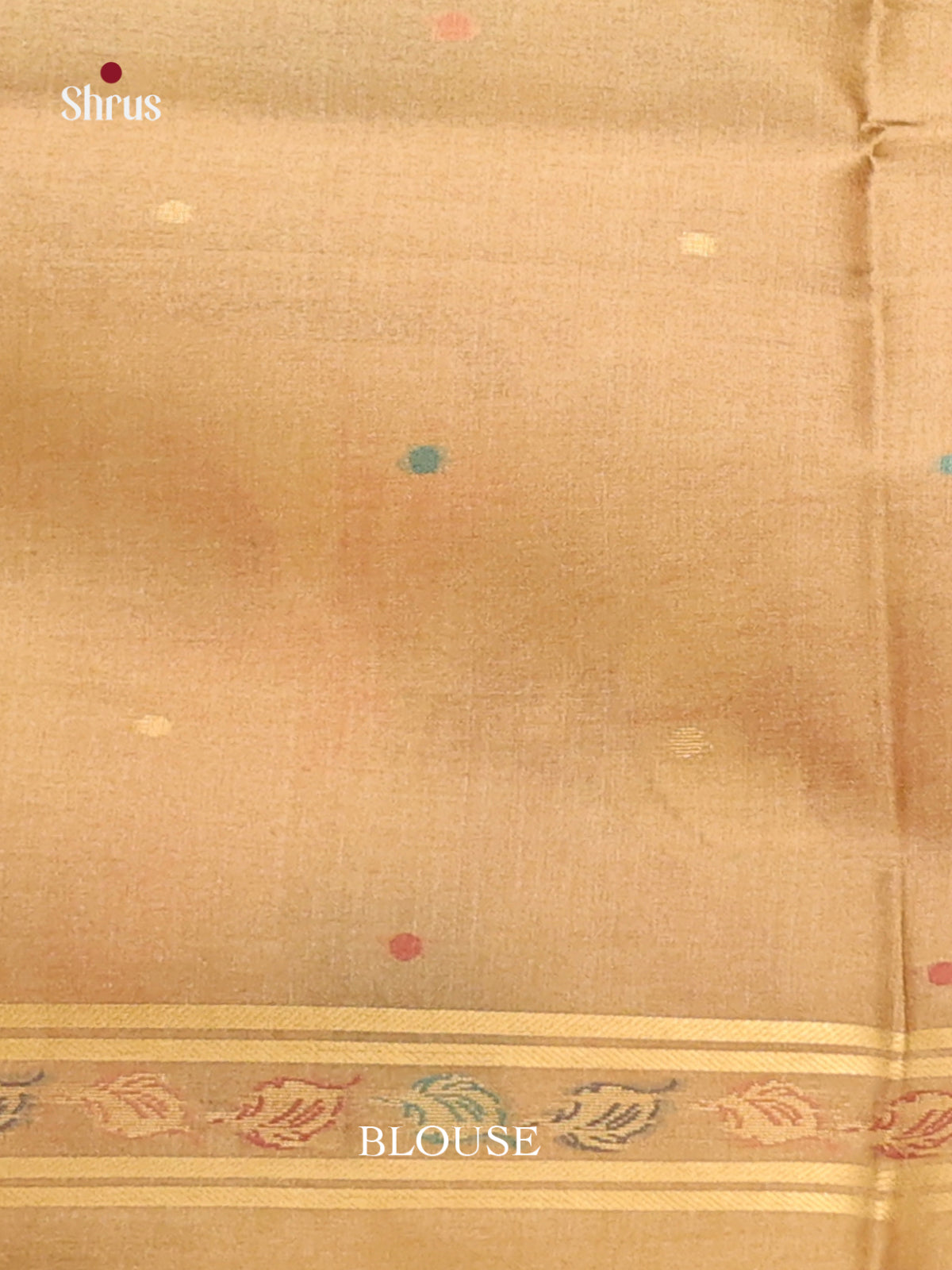 Gold - Semi Tussar Saree