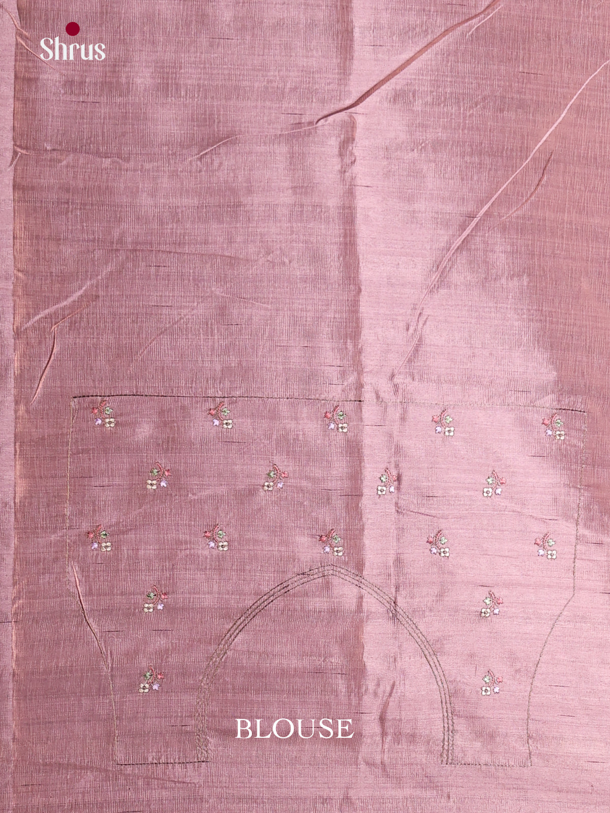 Lavender - Semi Rawsilk Saree - Shop on Shrus.com