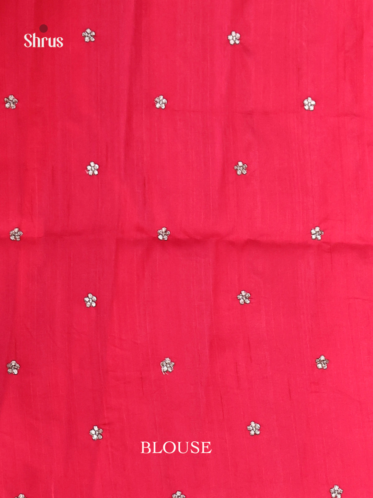DHS23659 - Semi Rawsilk Saree - Shop on Shrus.com