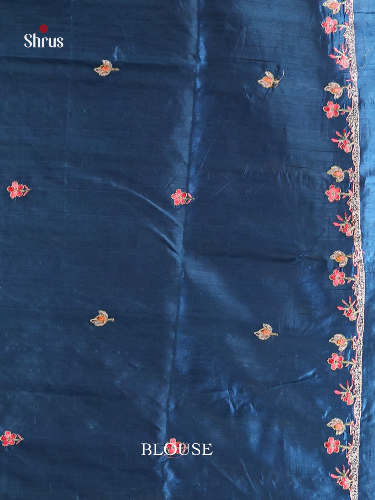 DHS23710 - Semi Rawsilk Saree - Shop on Shrus.com