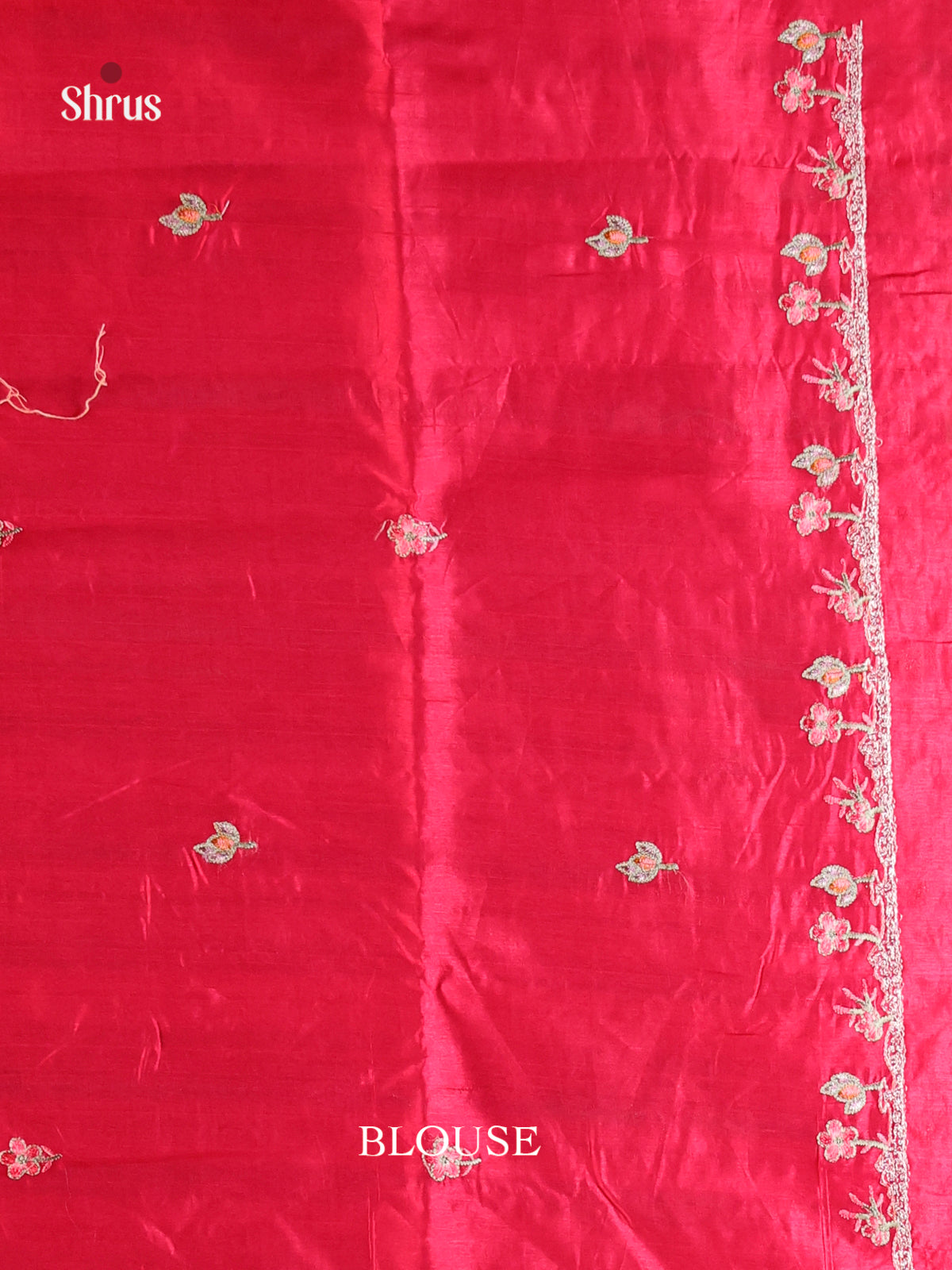 DHS23713 - Semi Rawsilk Saree - Shop on Shrus.com