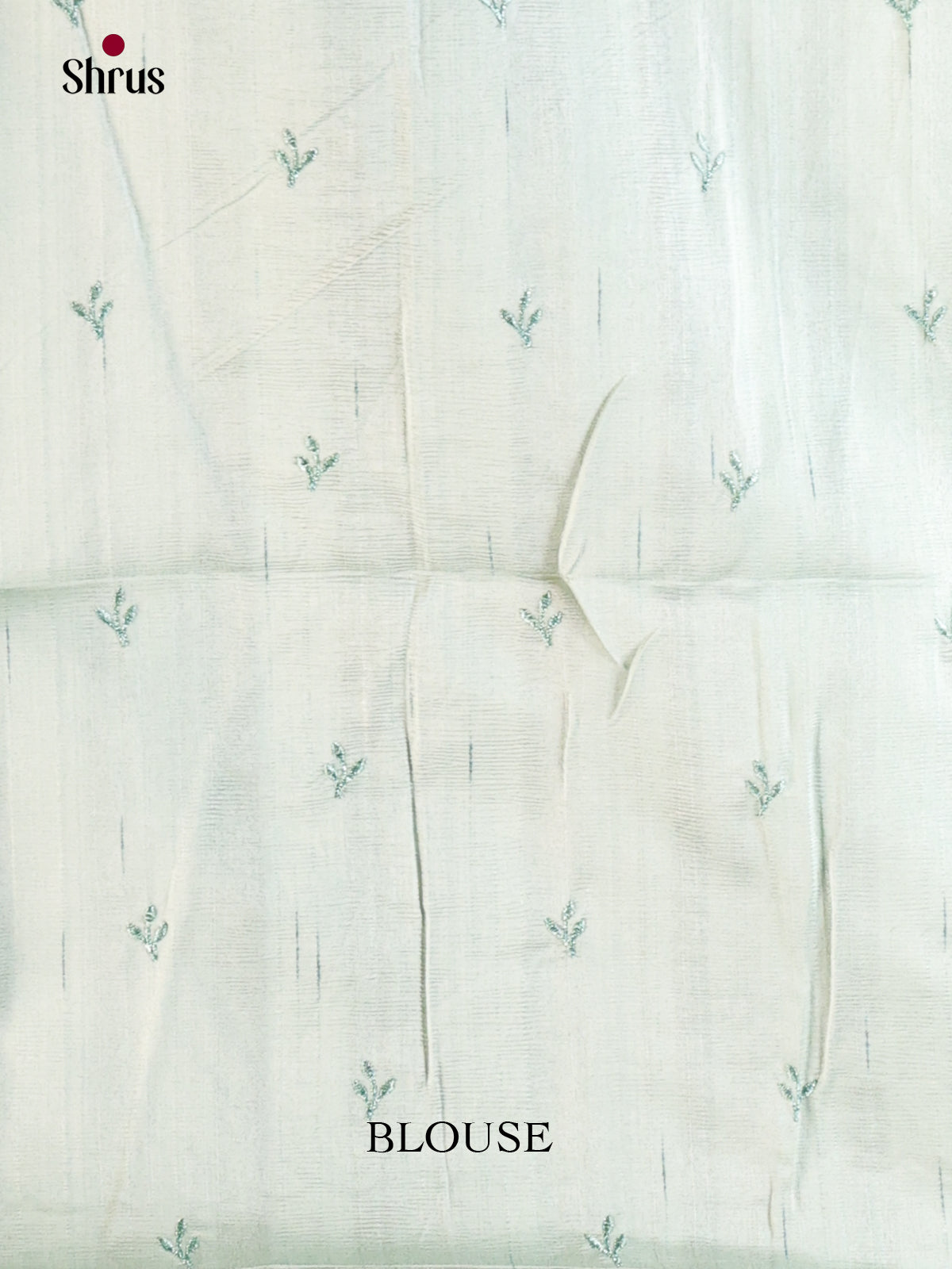 Ice Green - Semi Rawsilk Saree