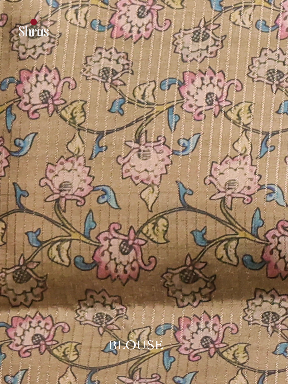 Pastel Brown- Semi Tussar Saree