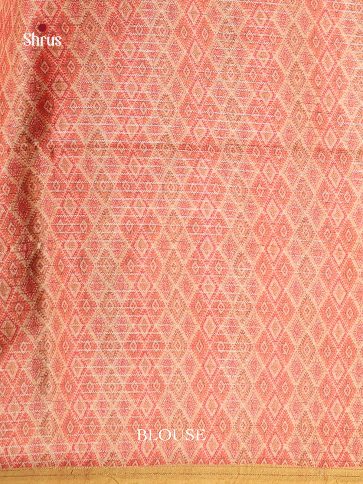 Beige & Brown - Semi Tussar Saree