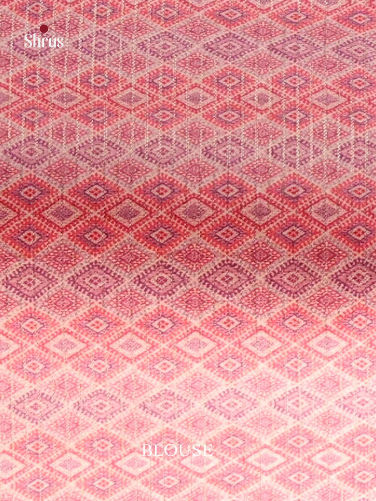 Purple & Pink - Semi Tussar Saree - Shop on Shrus.com