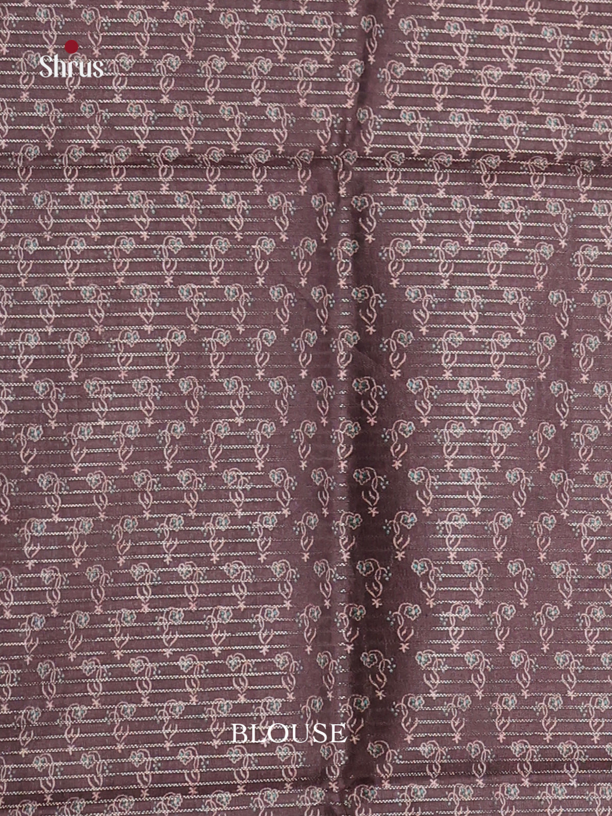 Brown - Semi Tussar Saree