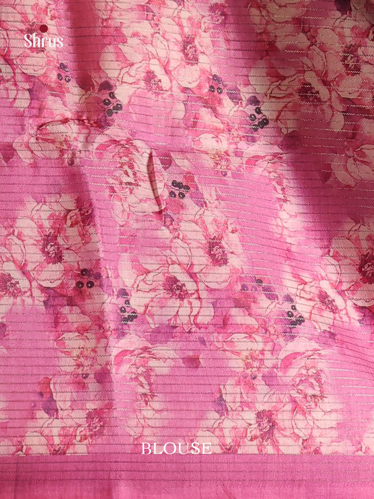 Yellow & Pink - Semi Tussar Saree