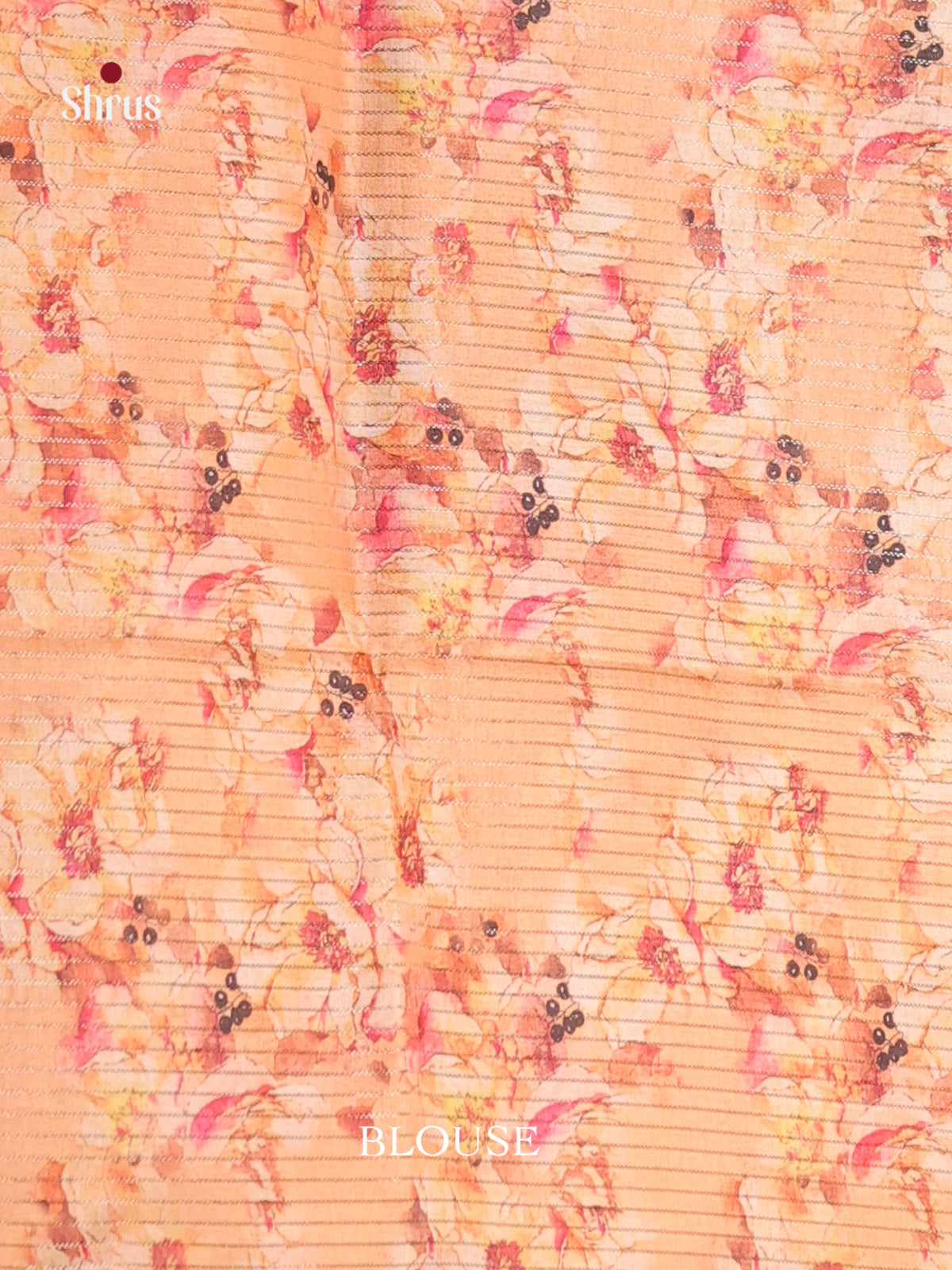 Lavender & Peach- Semi Tussar Saree