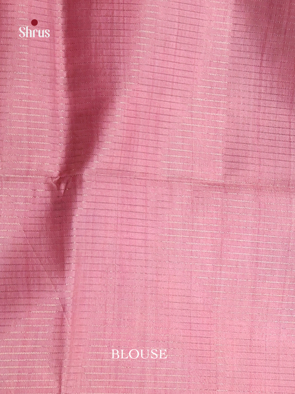 Pink - Semi Tussar Saree - Shop on Shrus.com