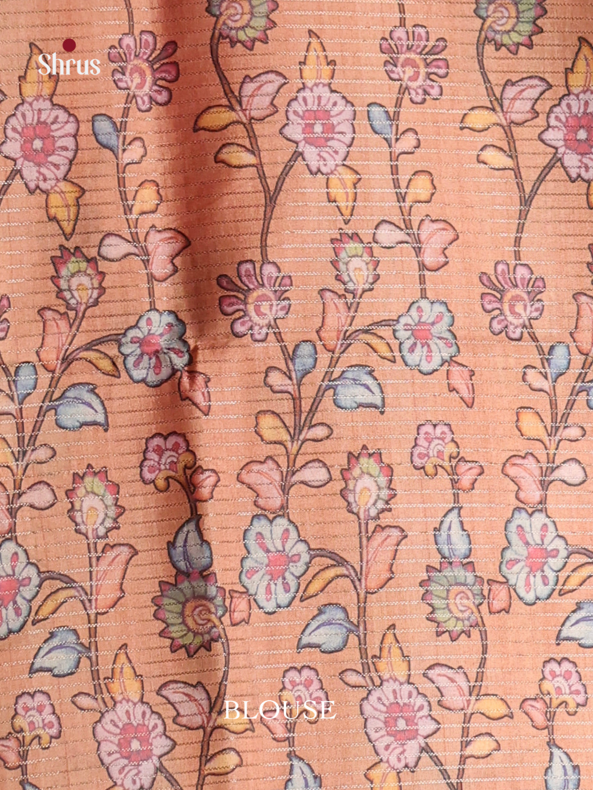 Light Brown - Semi Tussar Saree