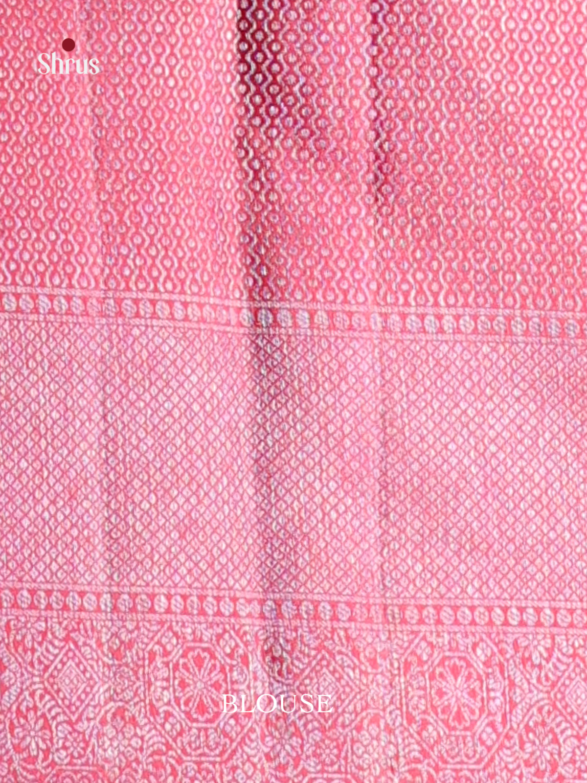 Regal Maroon Kanchipuram Saree with Silver zari floral nestling brocade 2