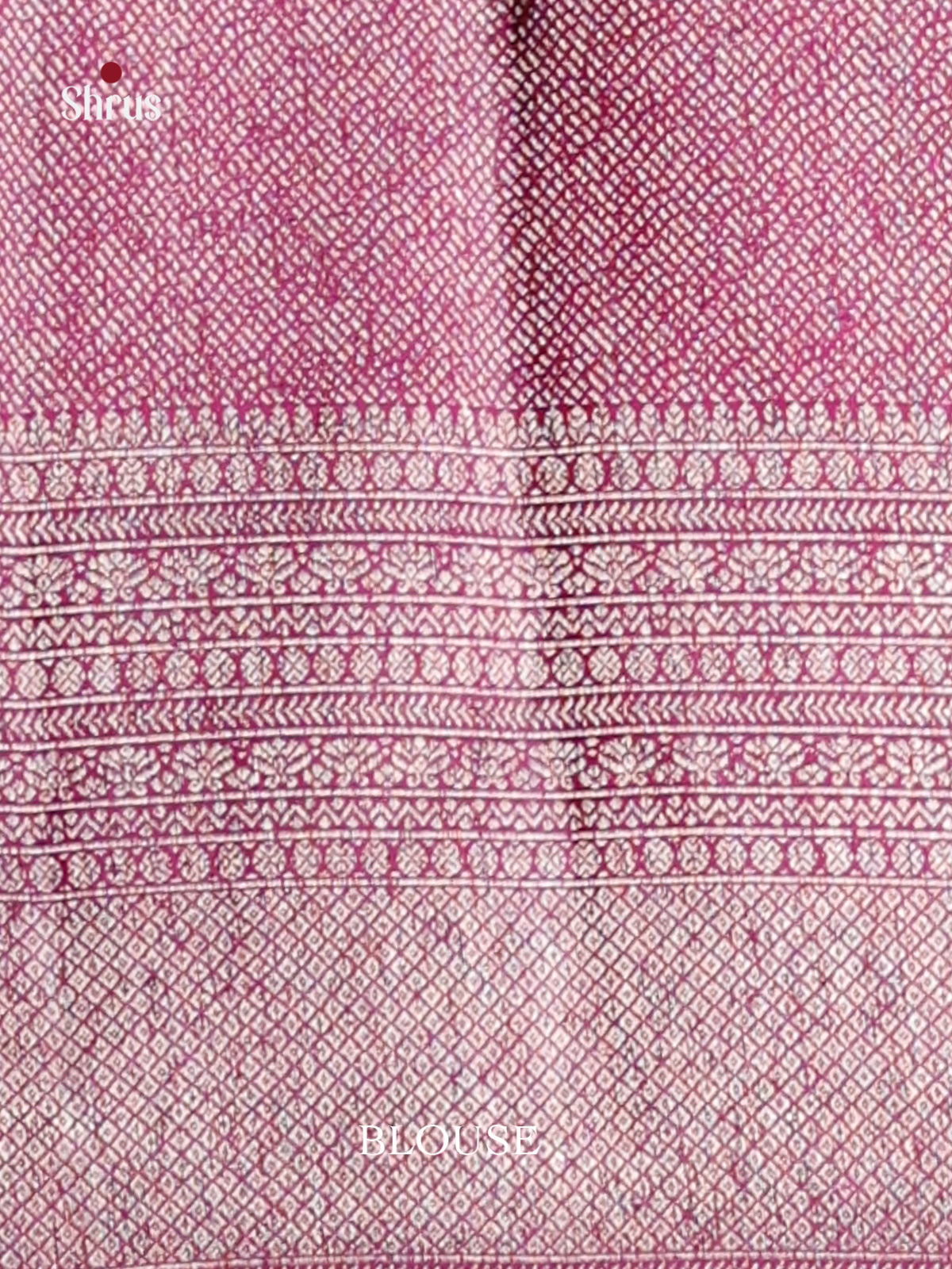 Opulent Maroon Kanchipuram silk Saree with rich zari Brocade Pattern -2