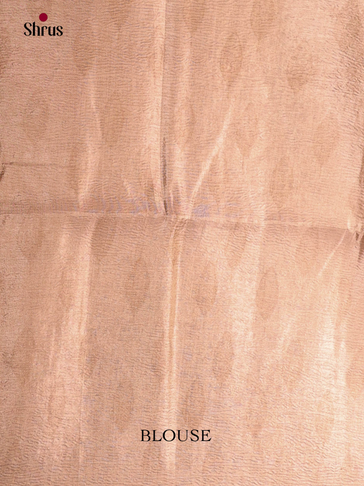 Cream - Bamboo silk Saree