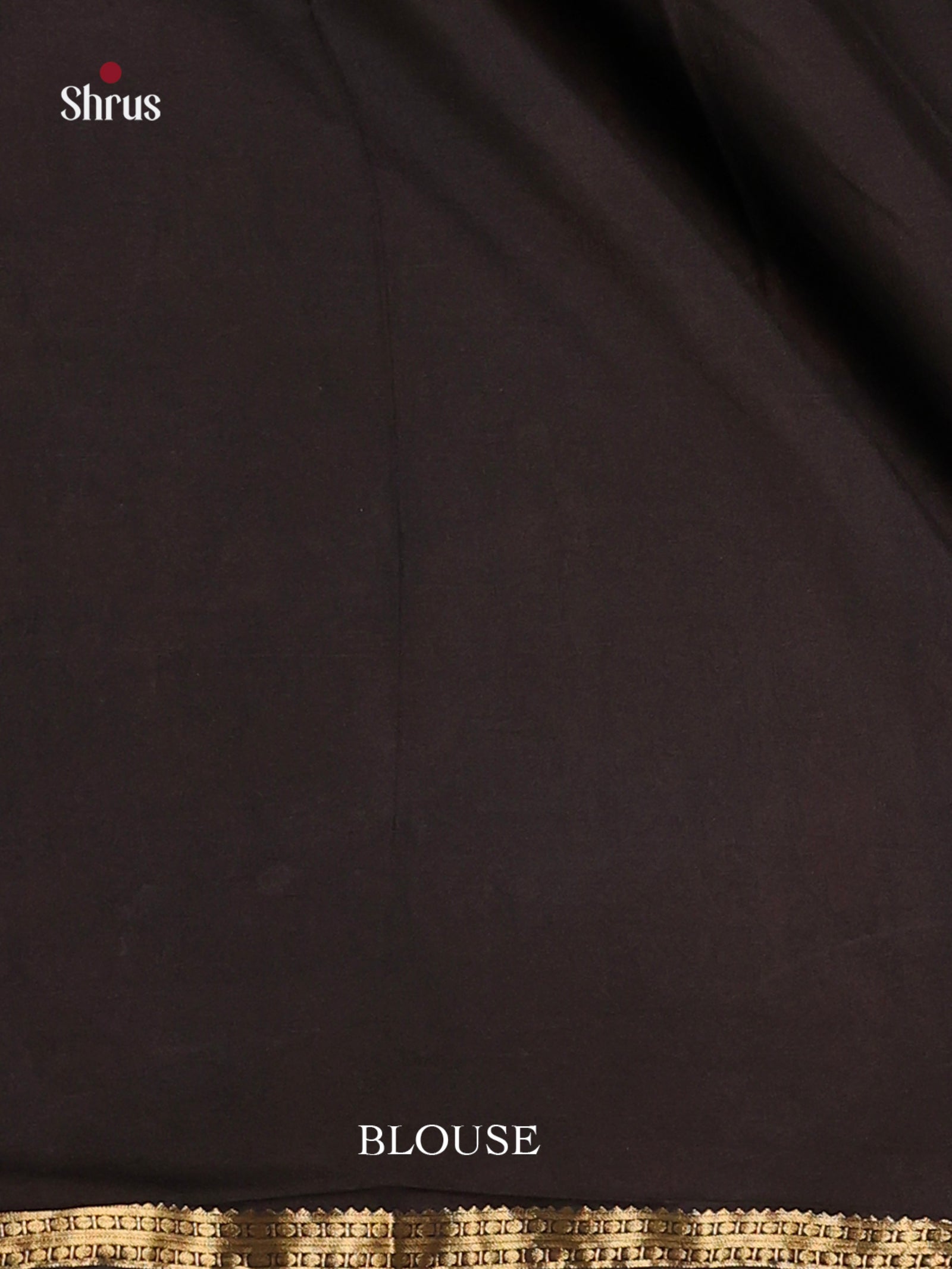 Black  & Orange - Printed Silk Saree - Shop on Shrus.com