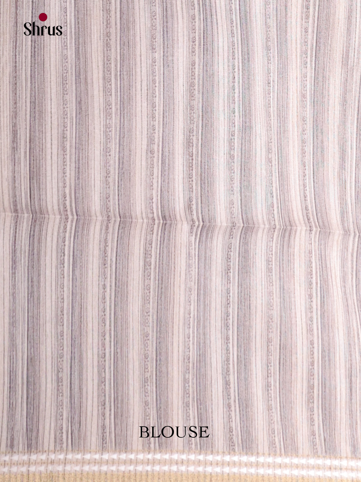 Cream & Green - Semi matka Saree