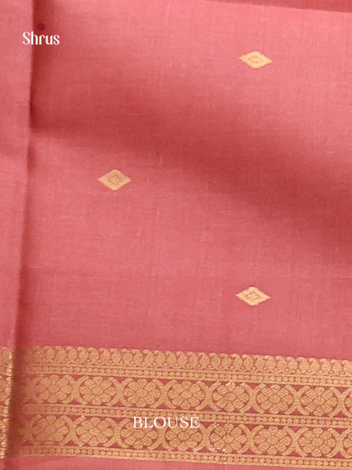 Pink- Semi Tussar Saree