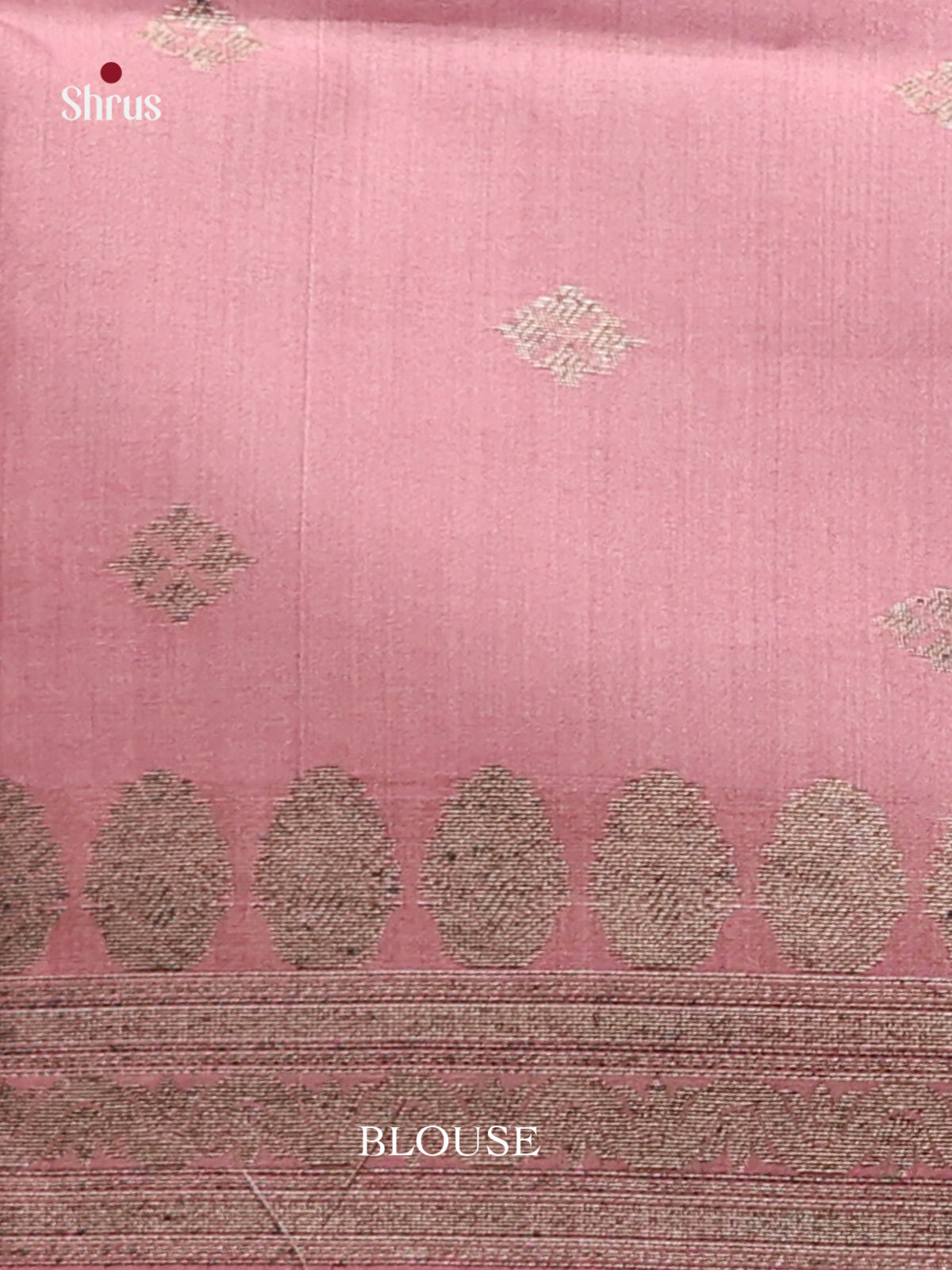 Pink - Semi Tussar Saree