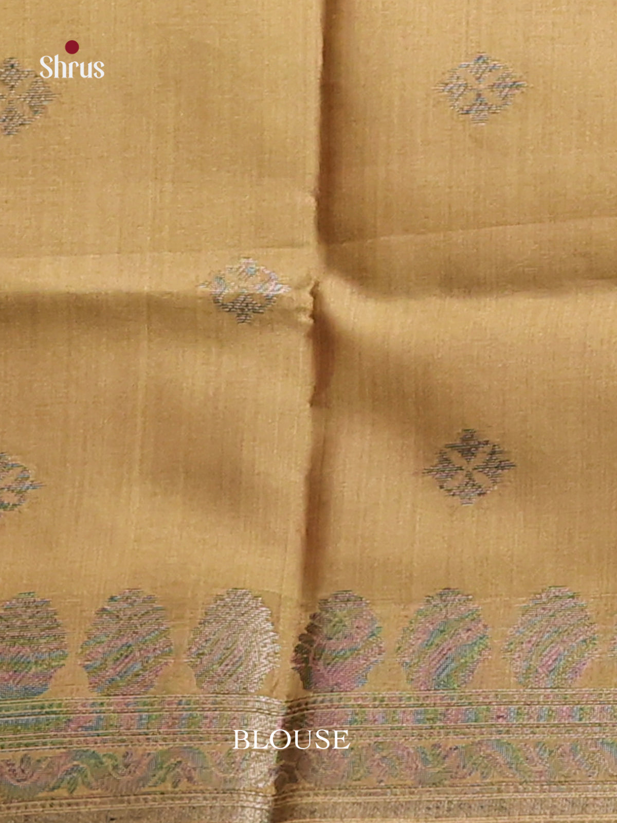 Gold  - Semi Tussar Saree