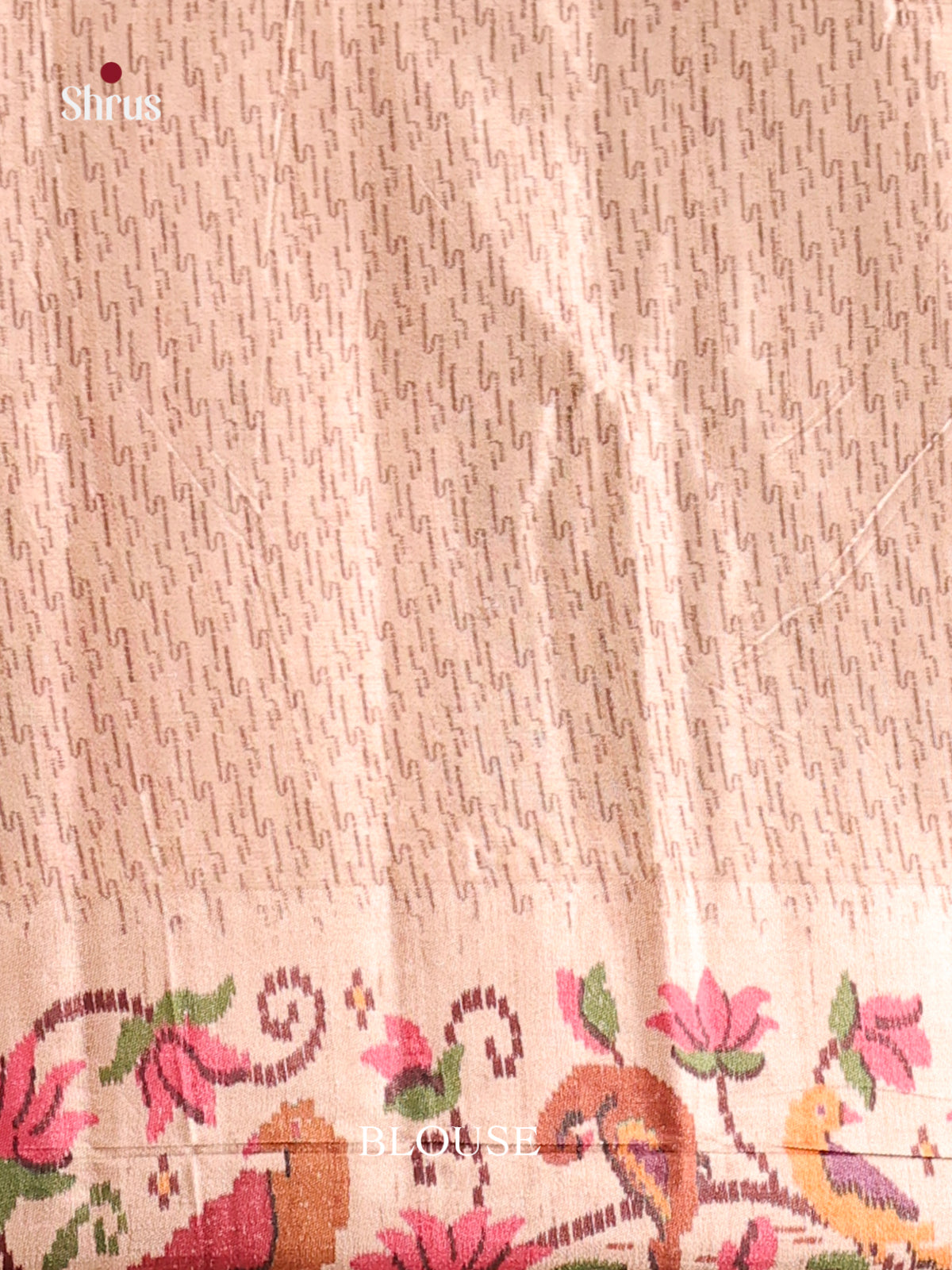 Green & Cream- Moonga Silk Saree