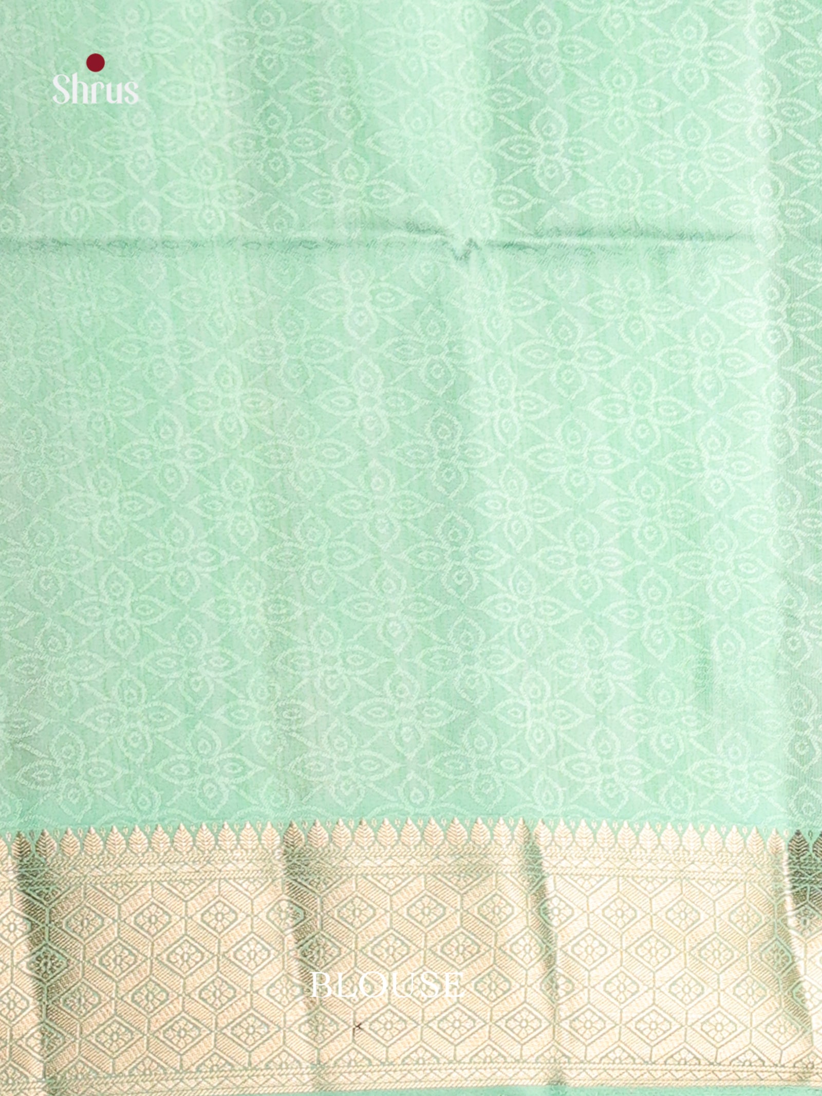 DHS25420 - Printed Semi Tussar Saree