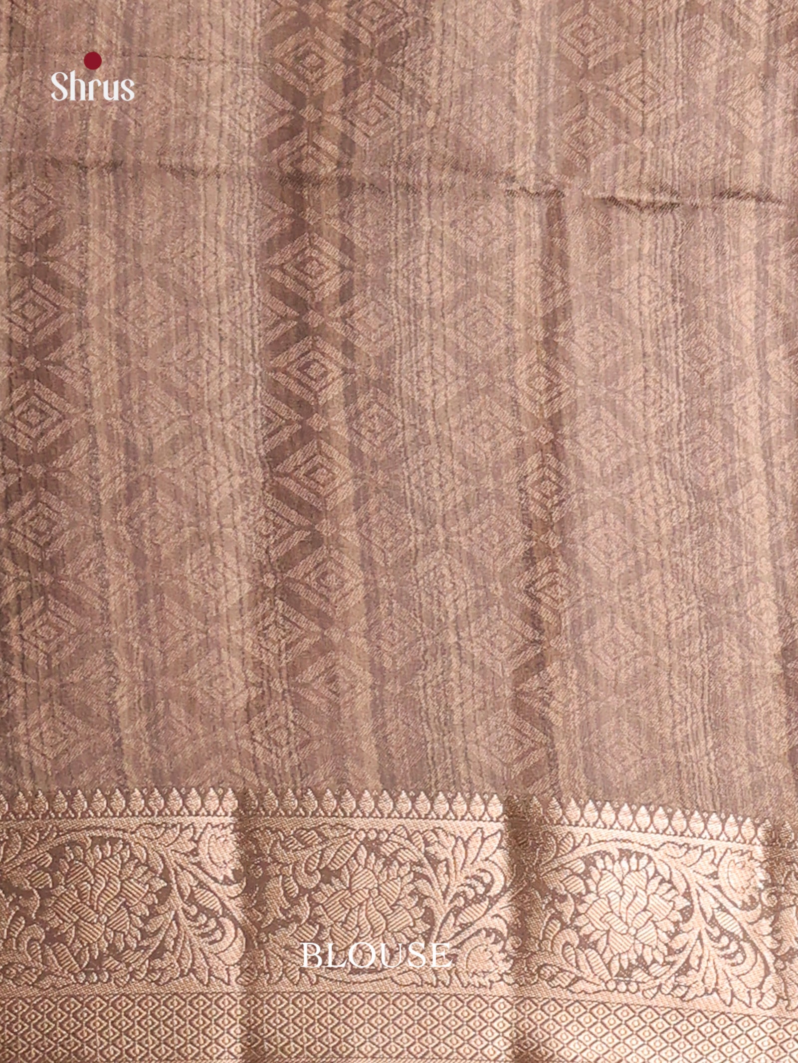 DHS25432 - Printed Semi Tussar Saree - Shop on Shrus.com