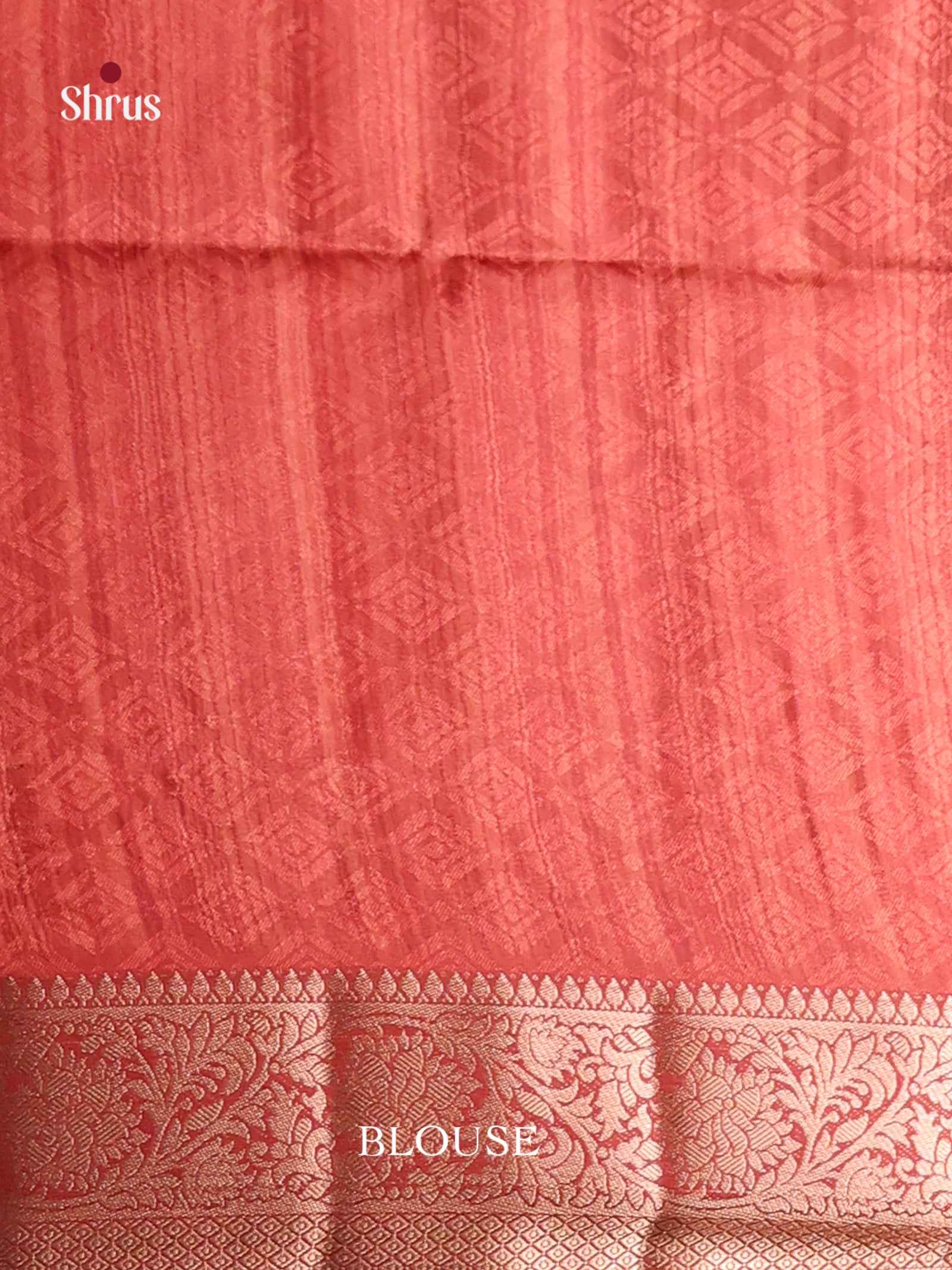 DHS25435 - Printed Semi Tussar Saree