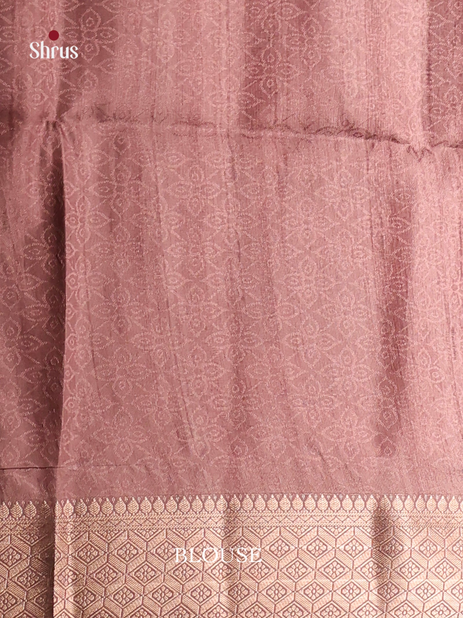 DHS25436 - Printed Semi Tussar Saree - Shop on Shrus.com