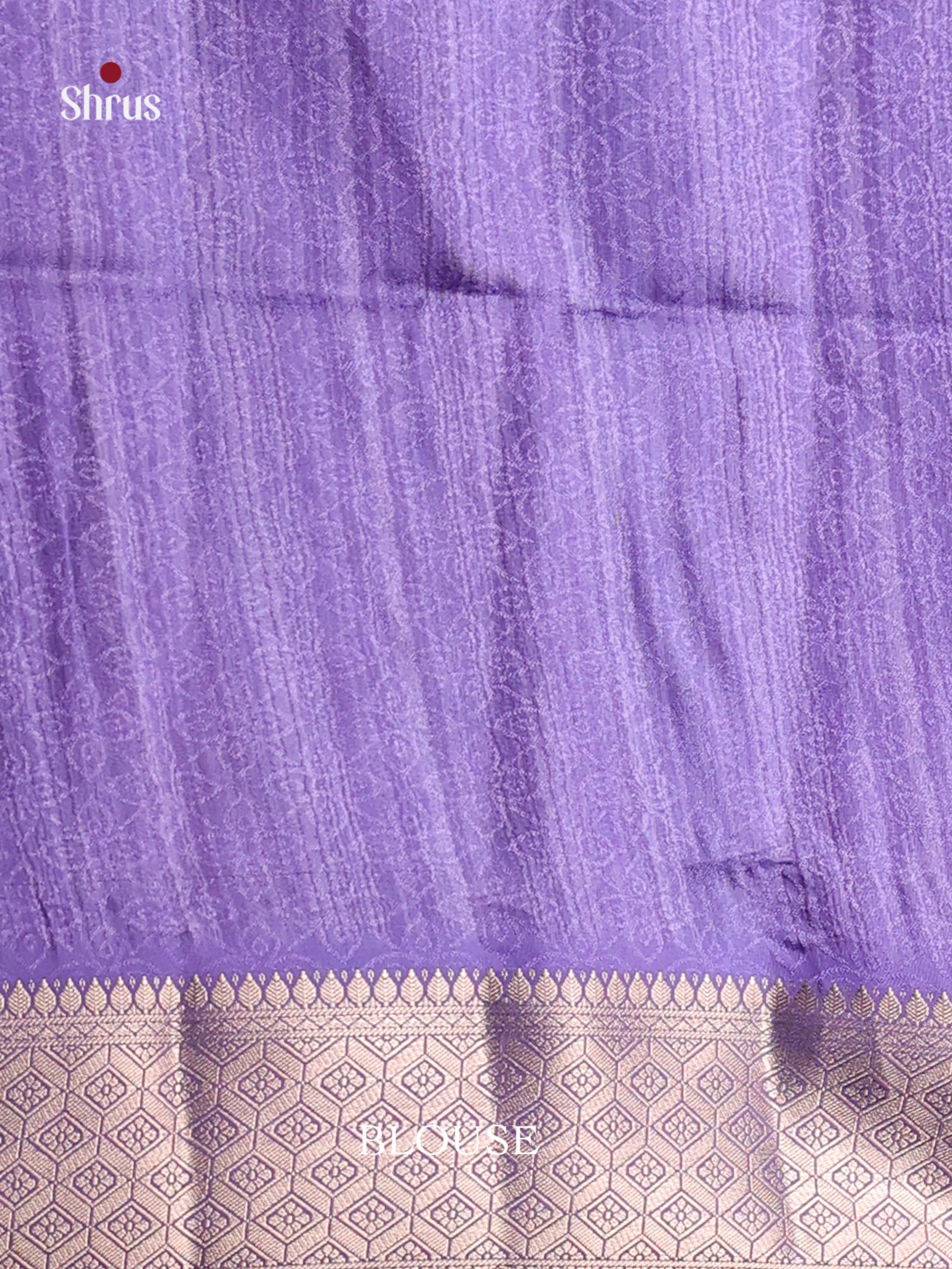 DHS25439 - Printed Semi Tussar Saree