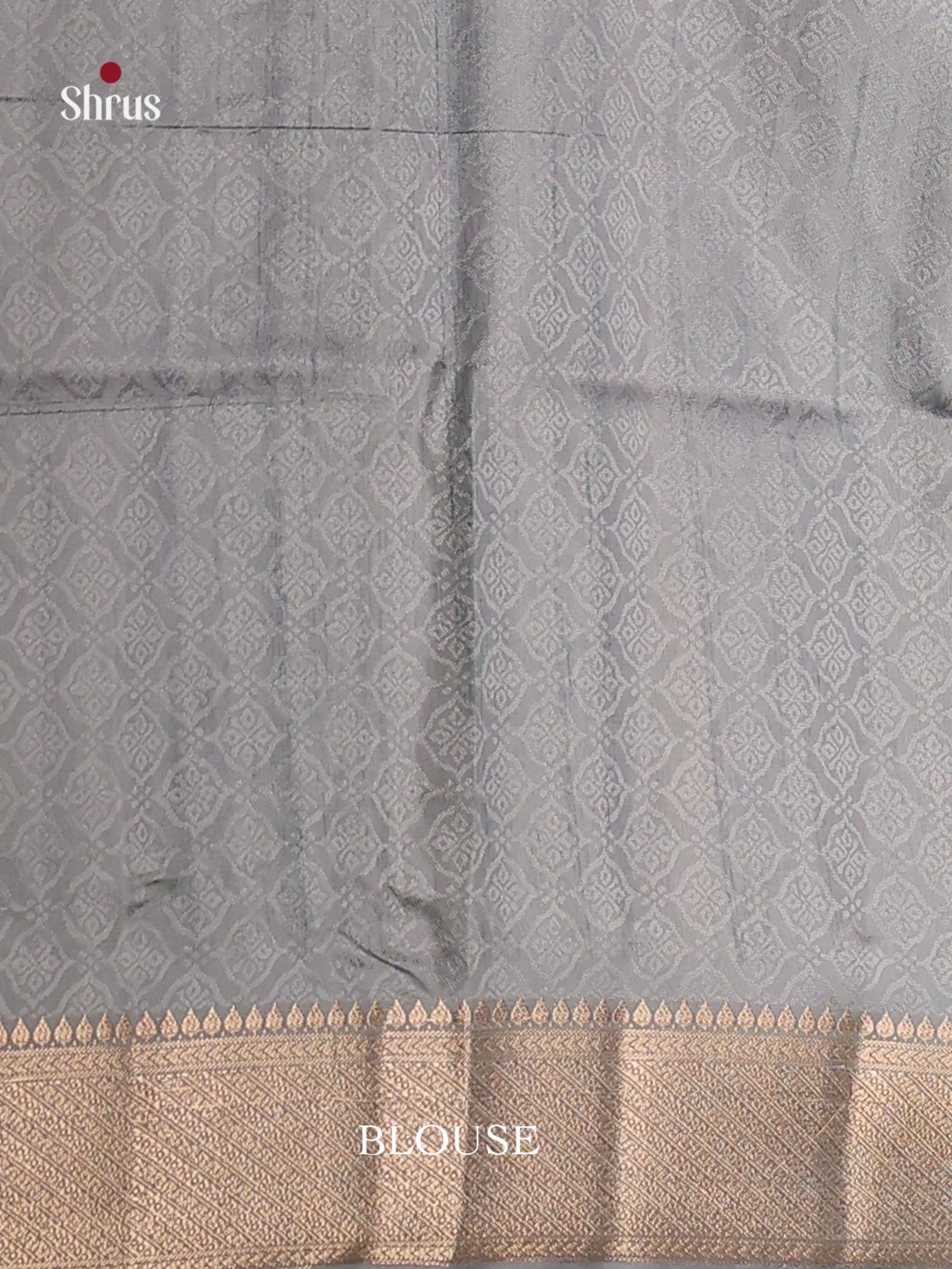 DHS25444 - Printed Semi Tussar Saree