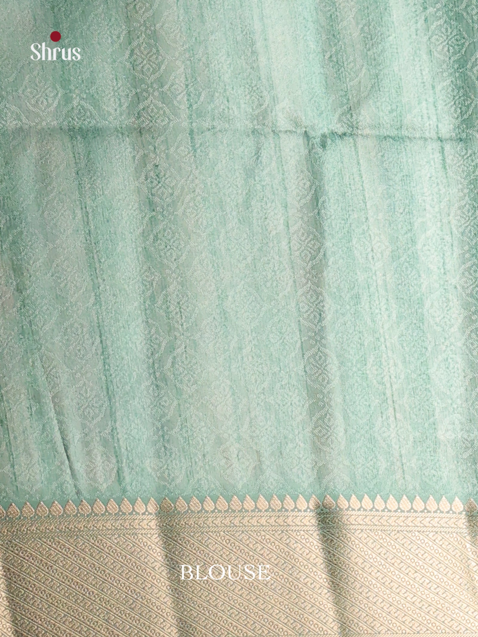 DHS25459 - Printed Semi Tussar Saree