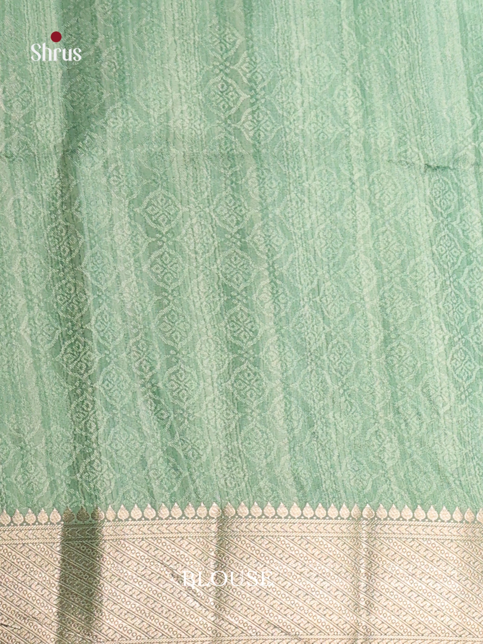 DHS25467 - Printed Semi Tussar Saree