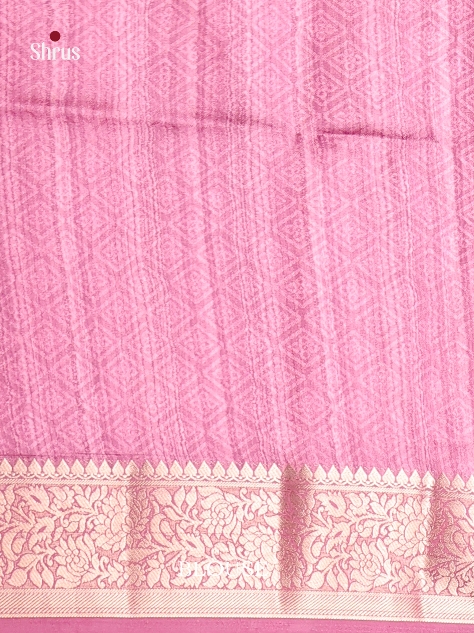 DHS25475 - Printed Semi Tussar Saree - Shop on Shrus.com