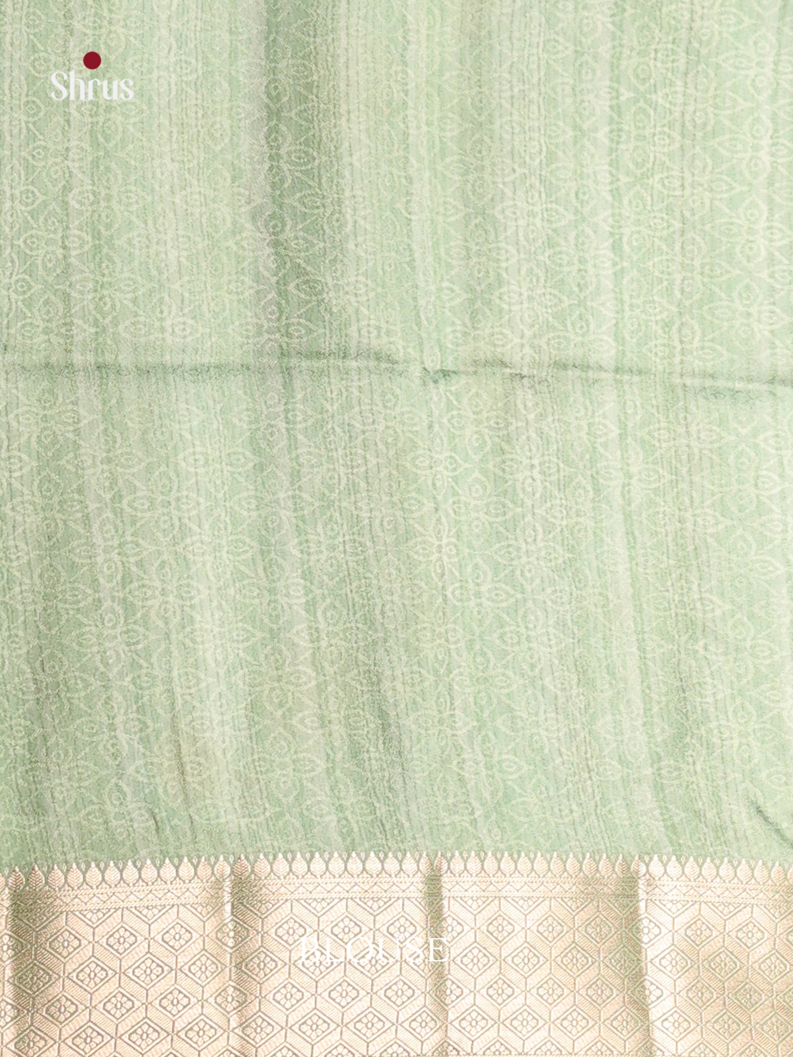 DHS25477 - Printed Semi Tussar Saree