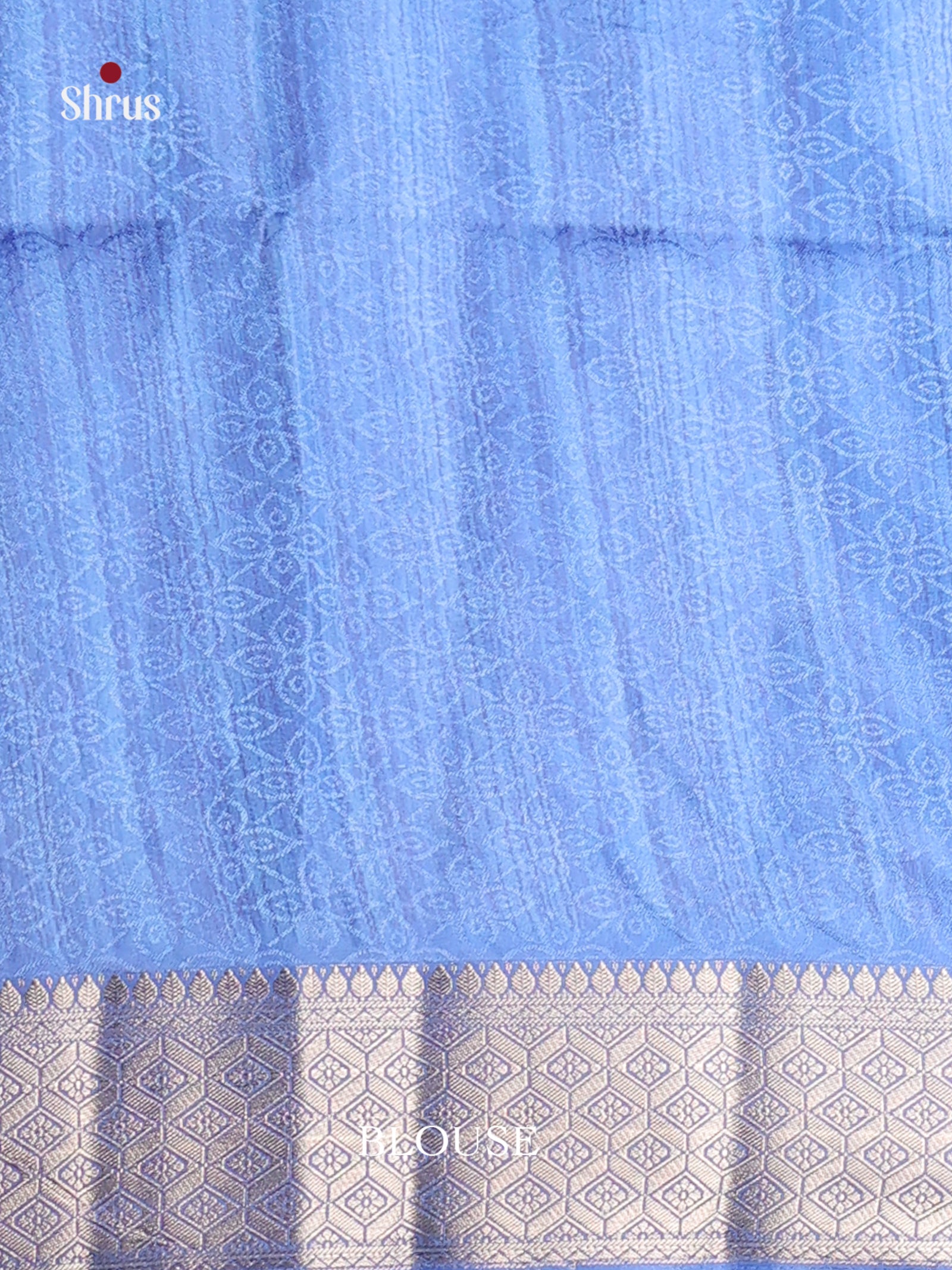 DHS25487 - Printed Semi Tussar Saree - Shop on Shrus.com