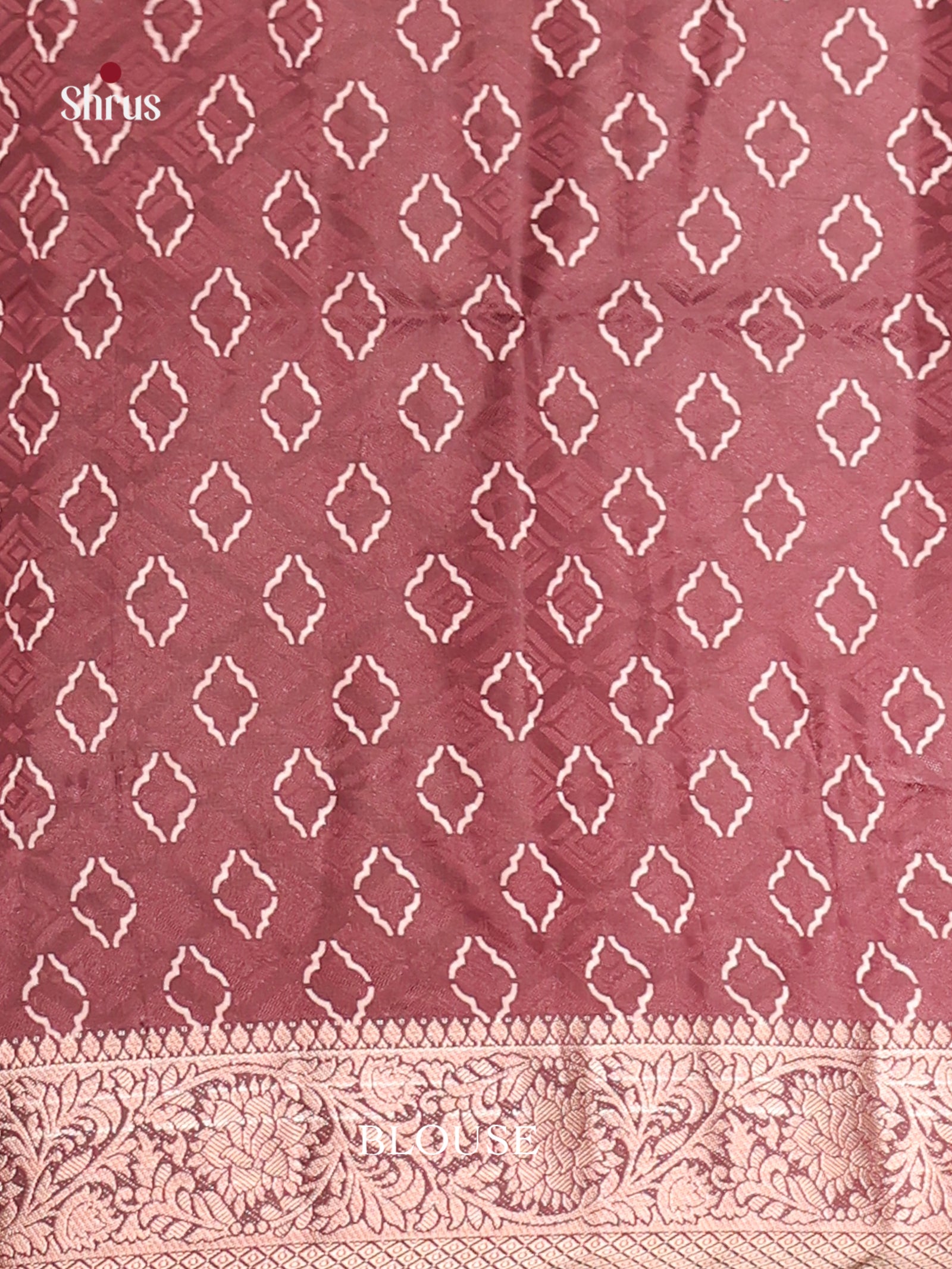 DHS25517 - Printed Semi Tussar Saree - Shop on Shrus.com