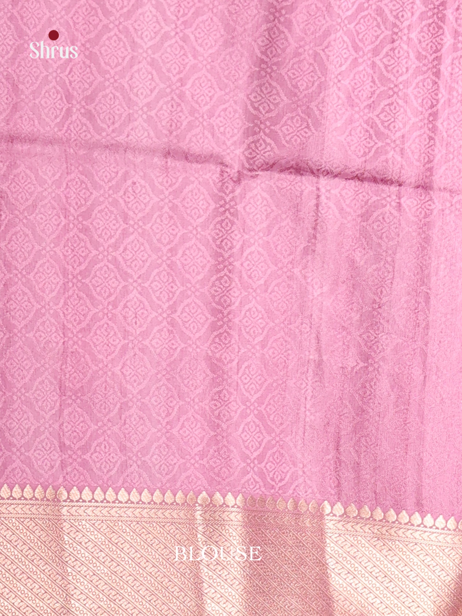 DHS25524 - Printed Semi Tussar Saree