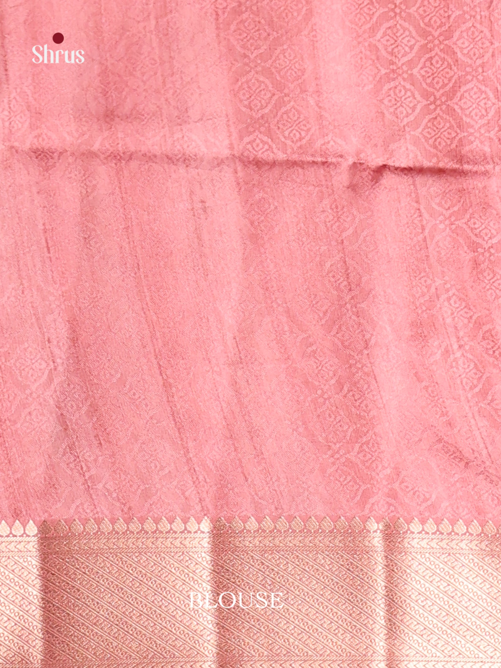 DHS25526 - Printed Semi Tussar Saree