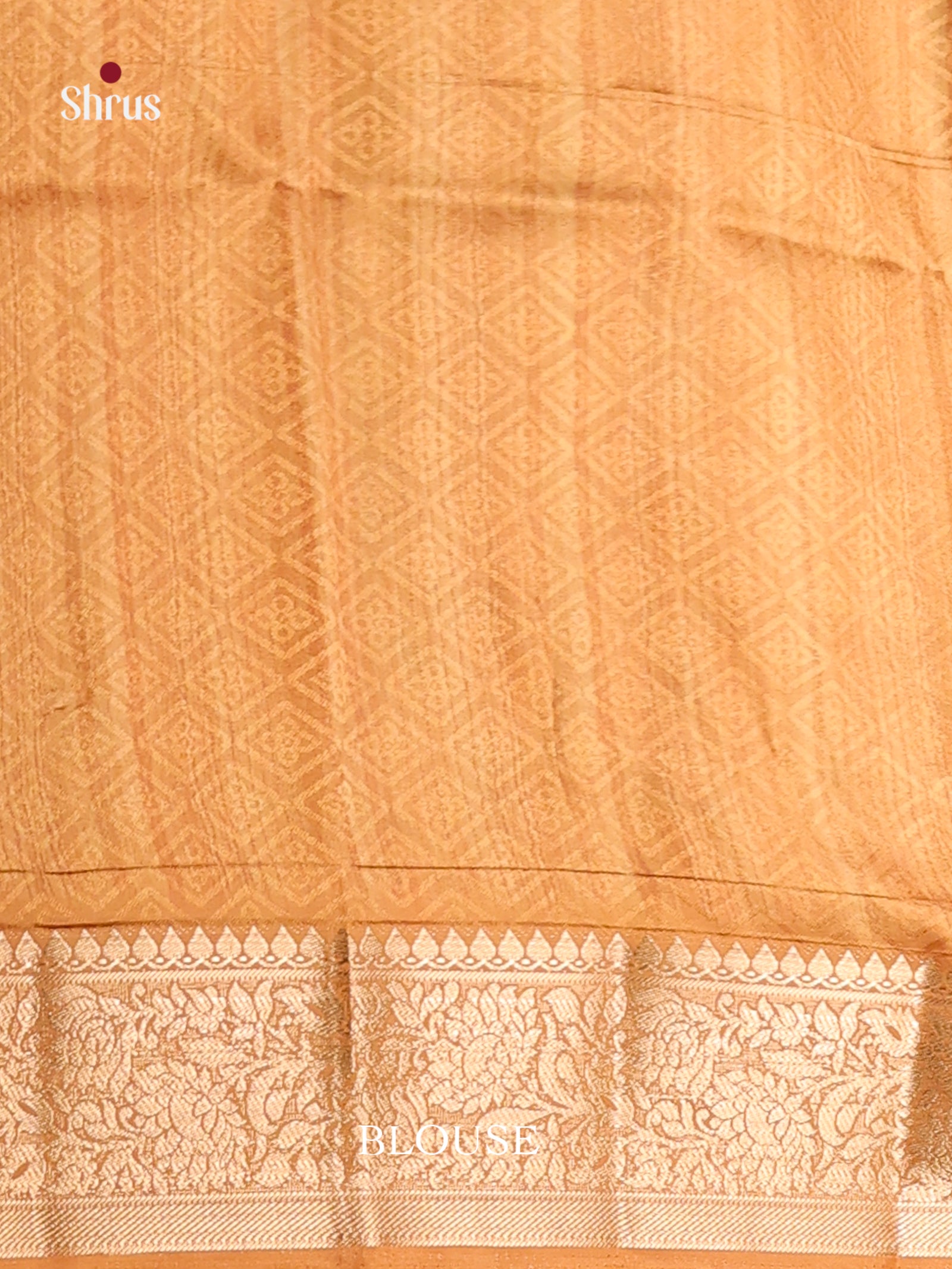 DHS25538 - Printed Semi Tussar Saree