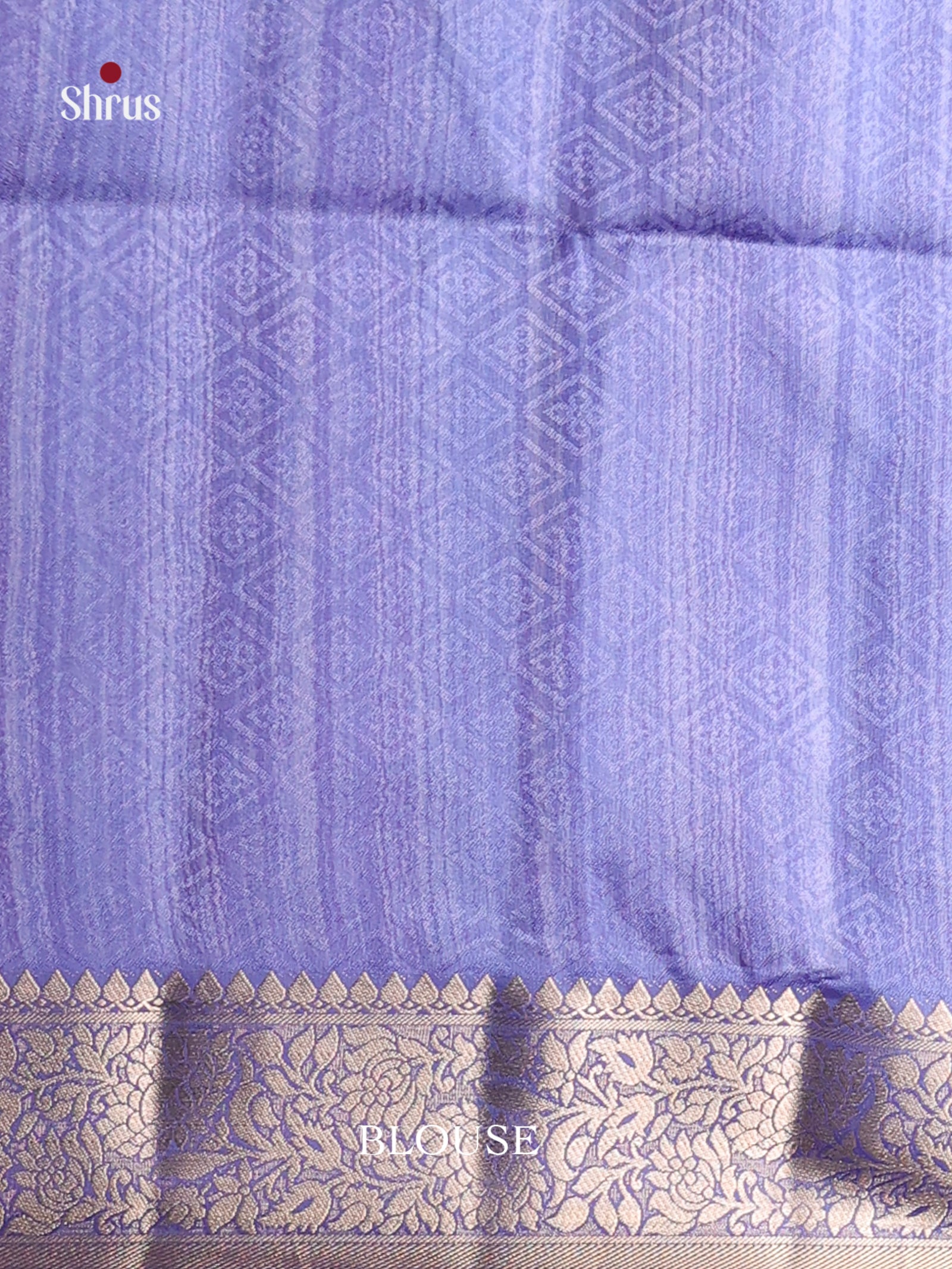 DHS25539 - Printed Semi Tussar Saree