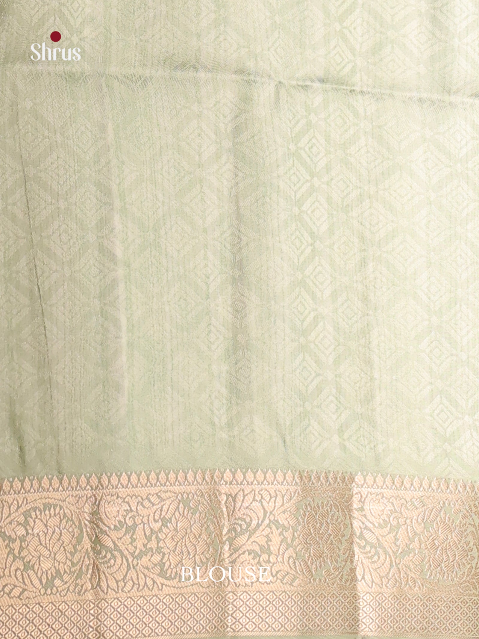 DHS25540 - Printed Semi Tussar Saree