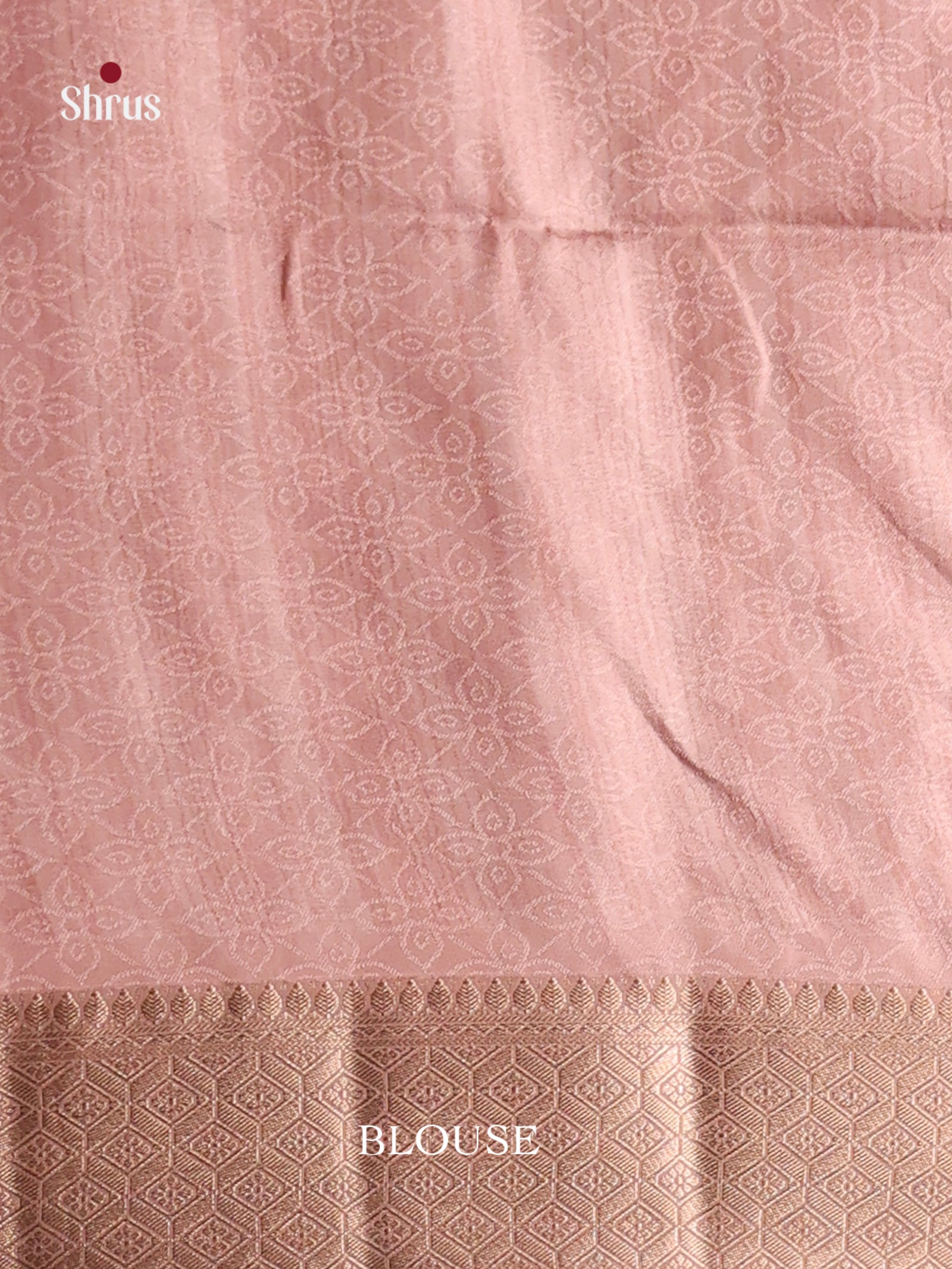 DHS25543 - Printed Semi Tussar Saree