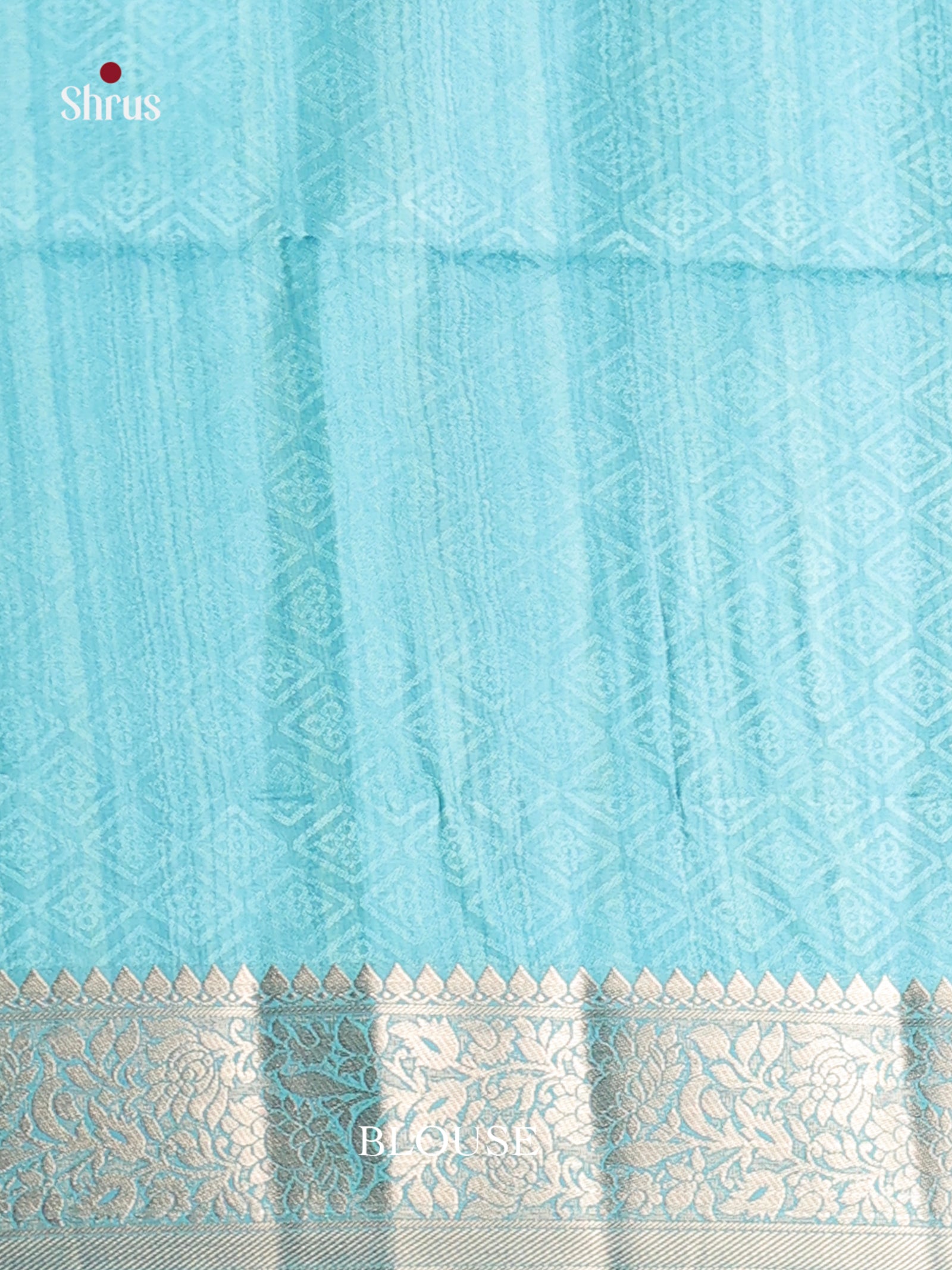 DHS25545 - Printed Semi Tussar Saree