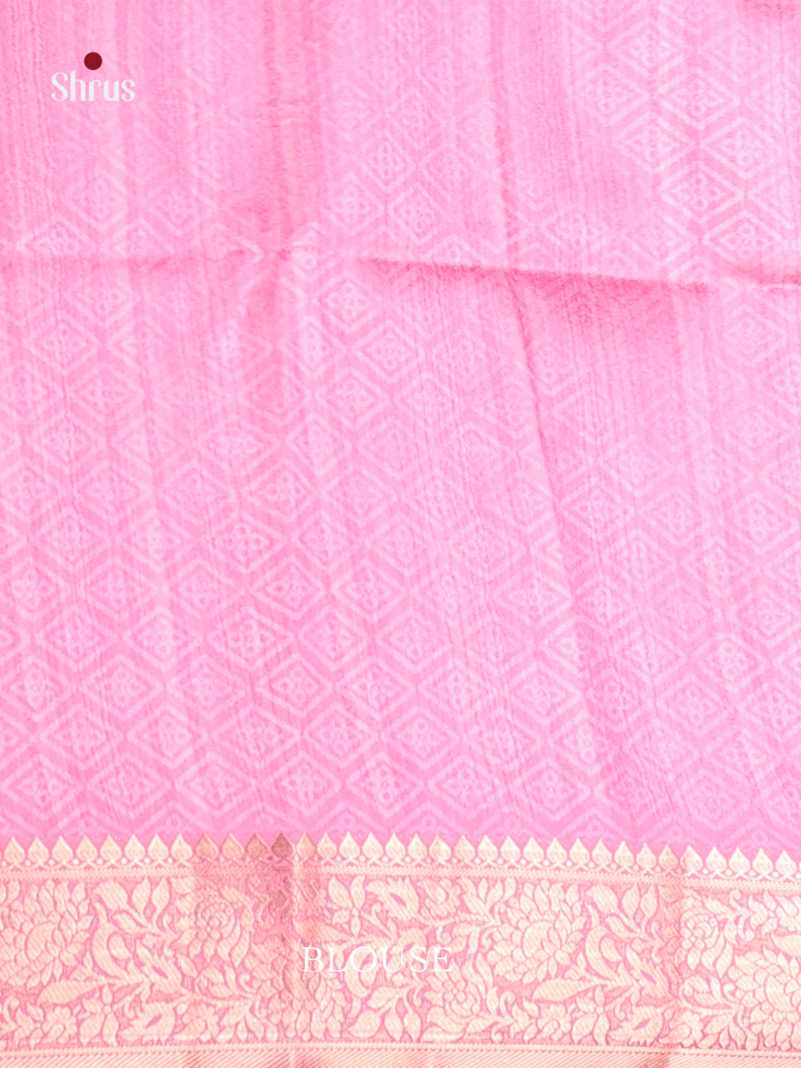 DHS25548 - Printed Semi Tussar Saree