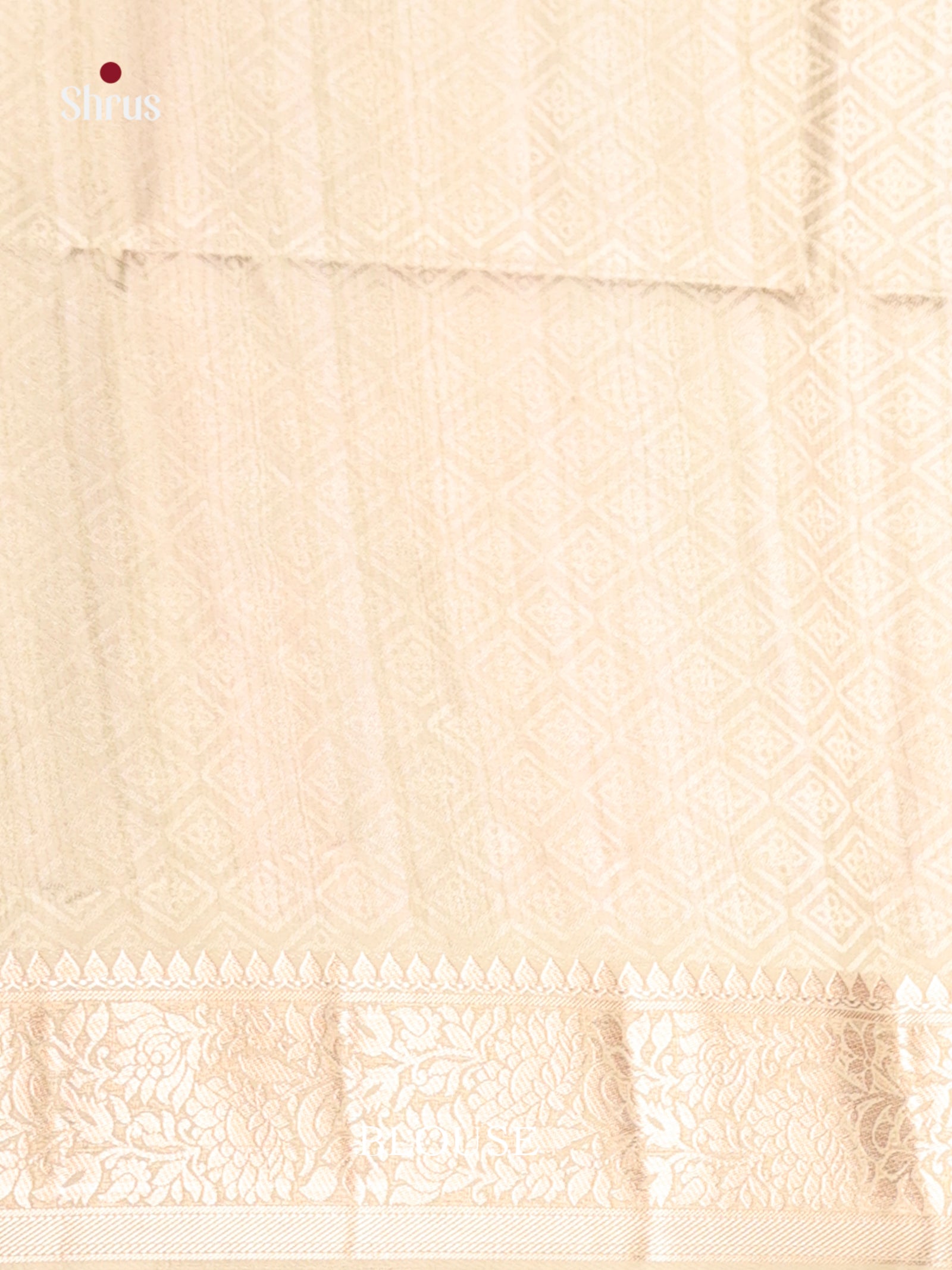 DHS25569 - Printed Semi Tussar Saree