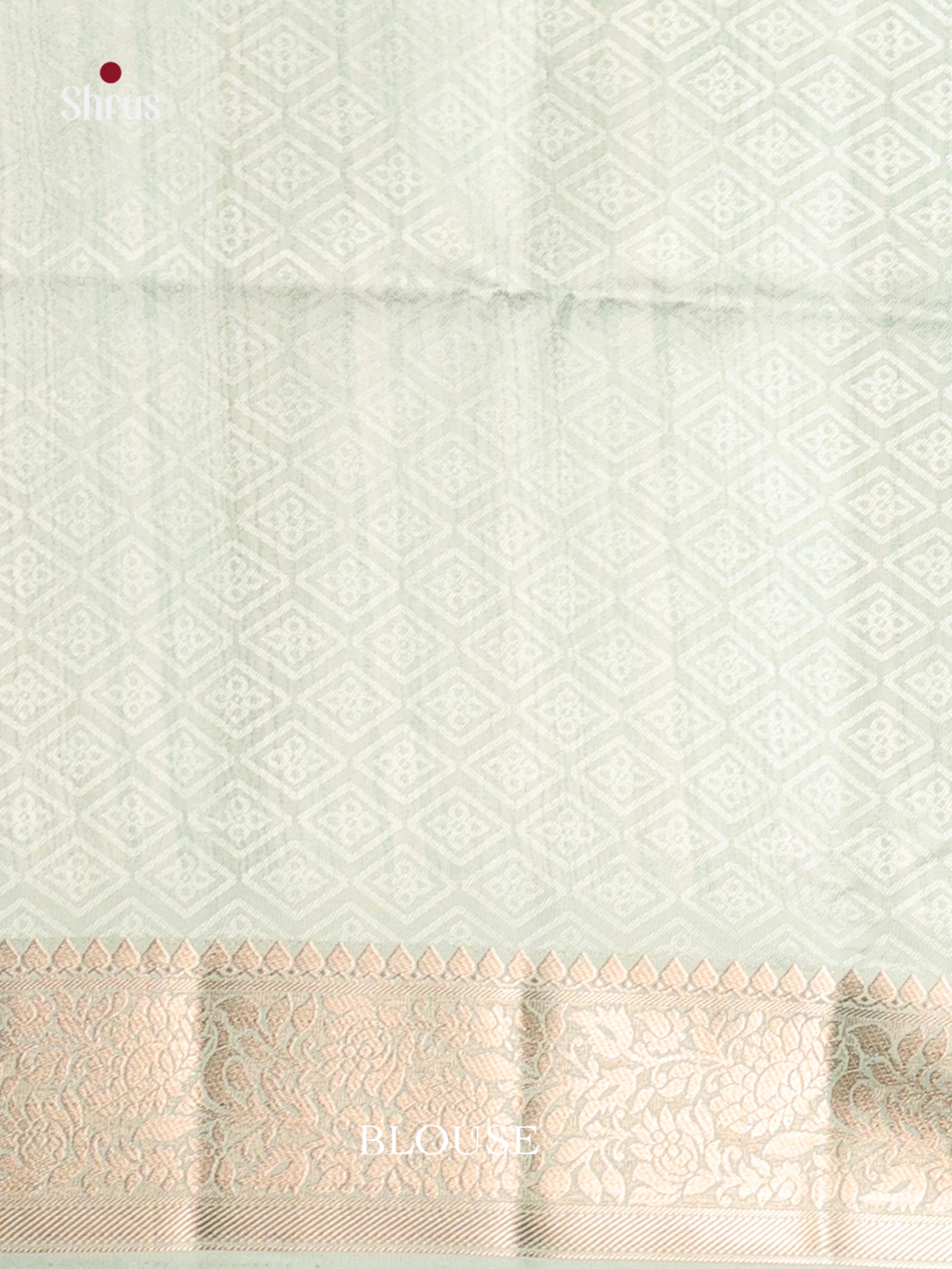 DHS25571 - Printed Semi Tussar Saree