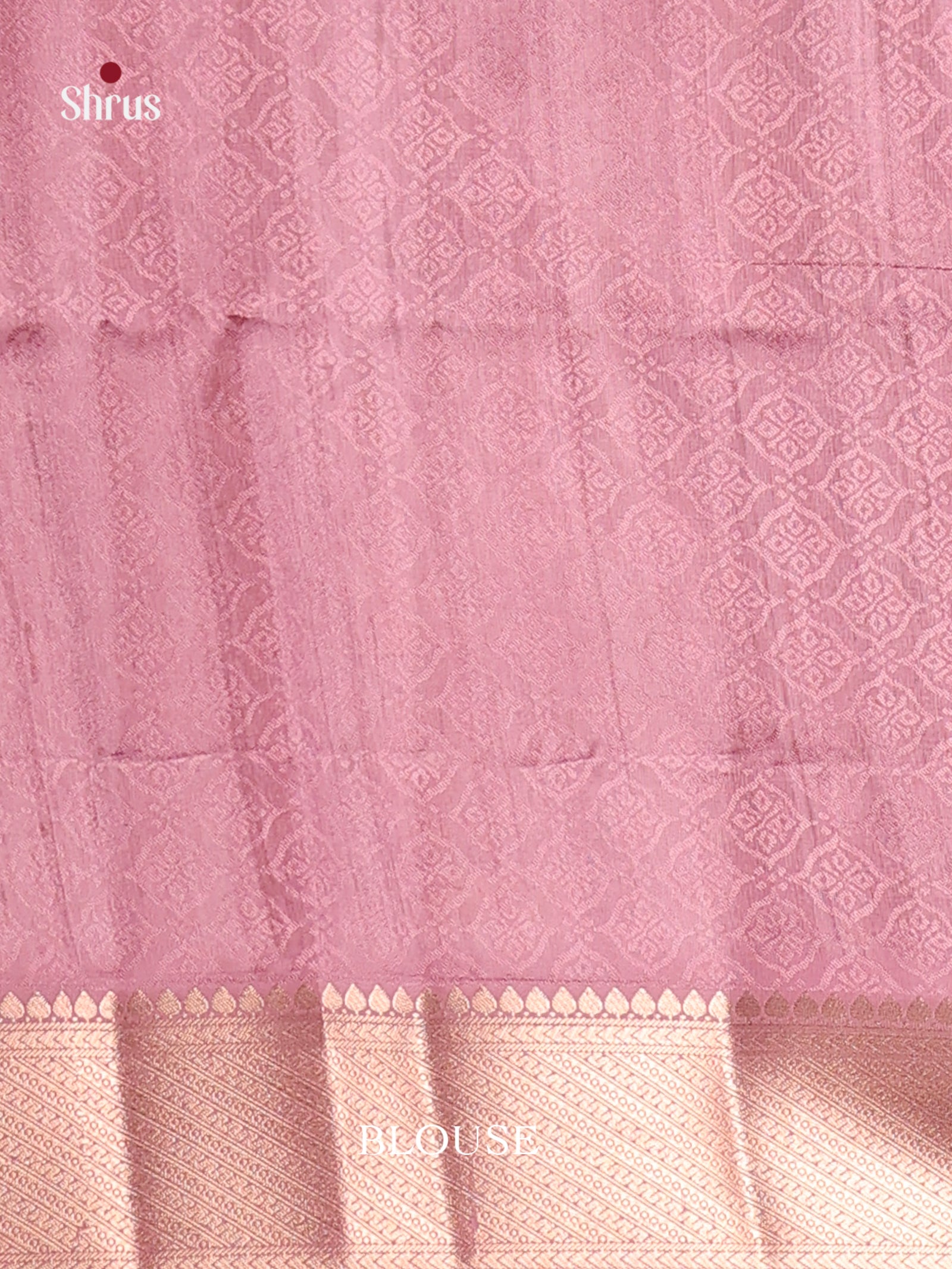 DHS25575 - Printed Semi Tussar Saree