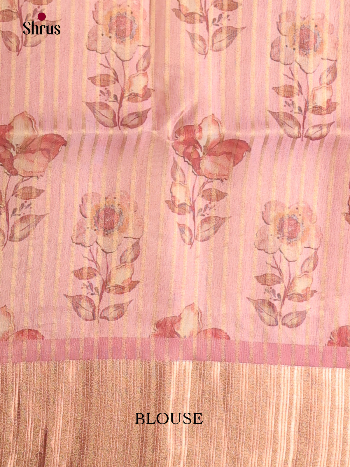 Lavender - Semi Organza Saree - Shop on Shrus.com