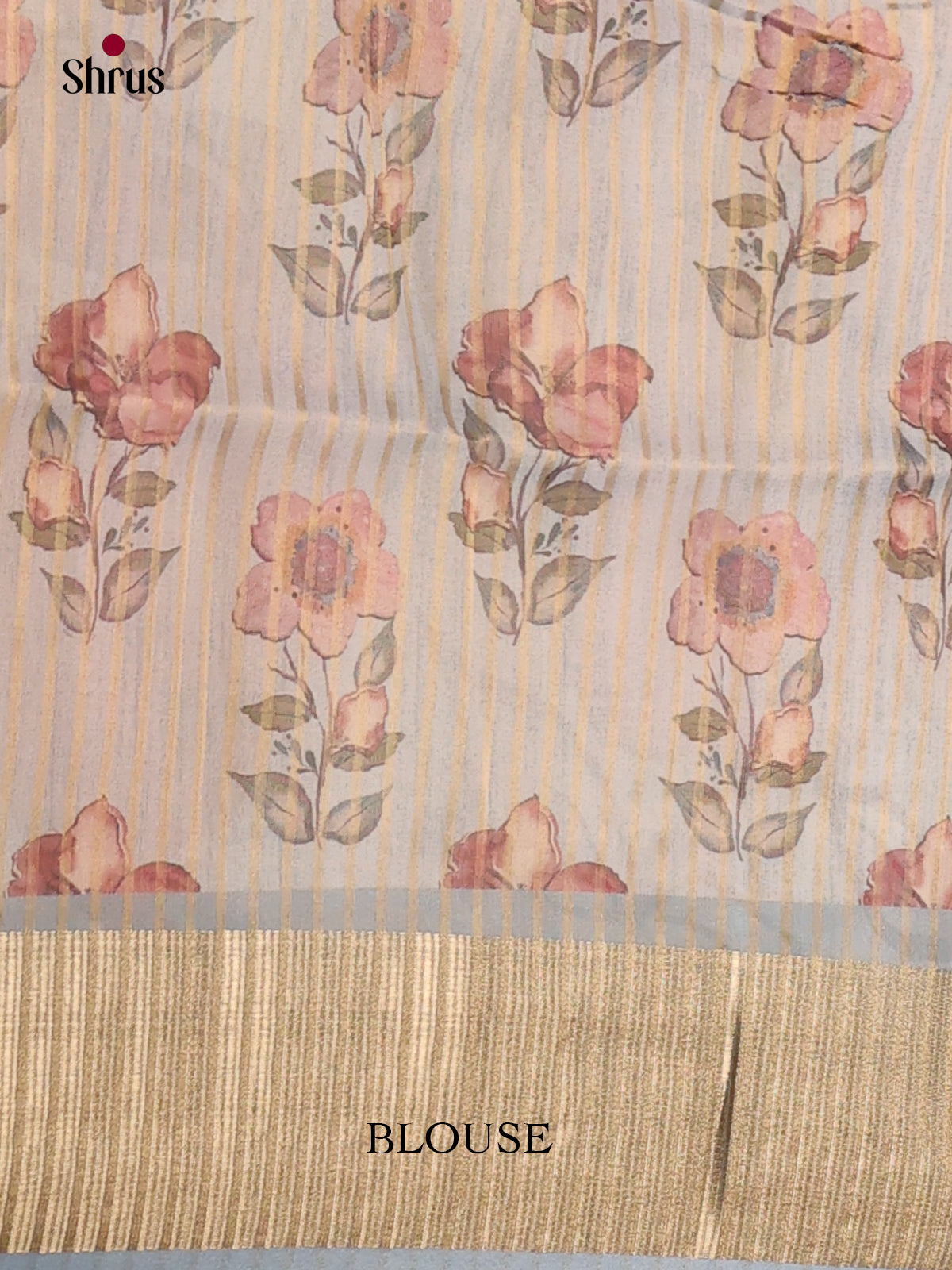 Light Blue - Semi Organza Saree