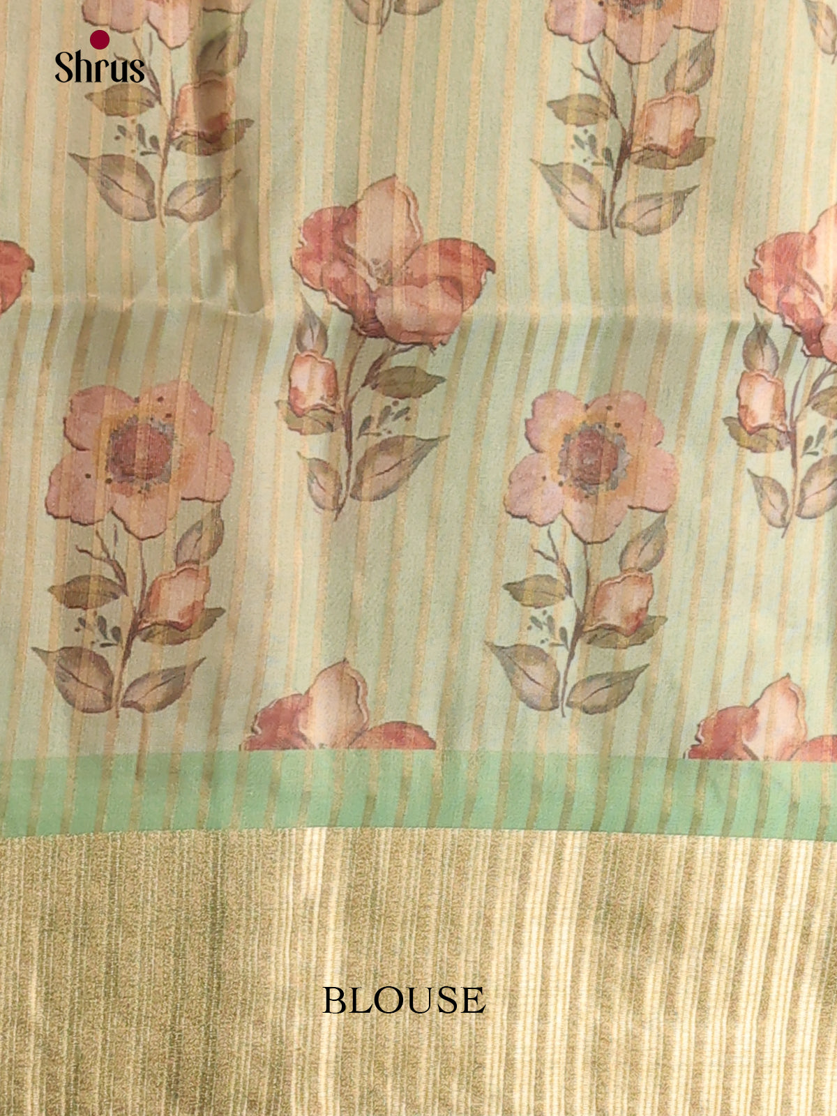 Light Green - Semi Organza Saree