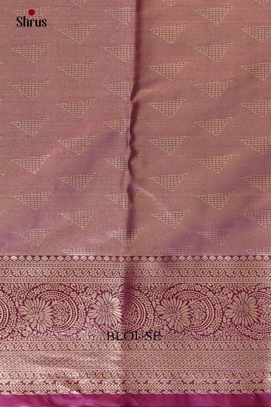 Mustard & Purple - Kanchipuram-halfpure Saree - Shop on Shrus.com